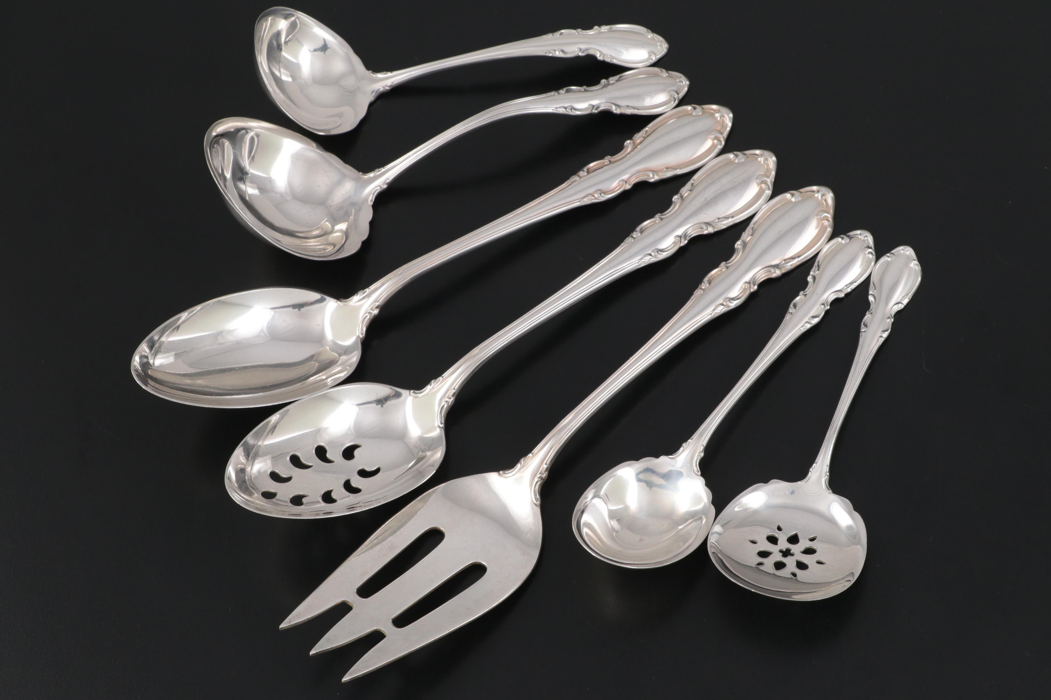 Towle "Legato" Sterling Silver Flatware with Other Sterling and Silver Flatware