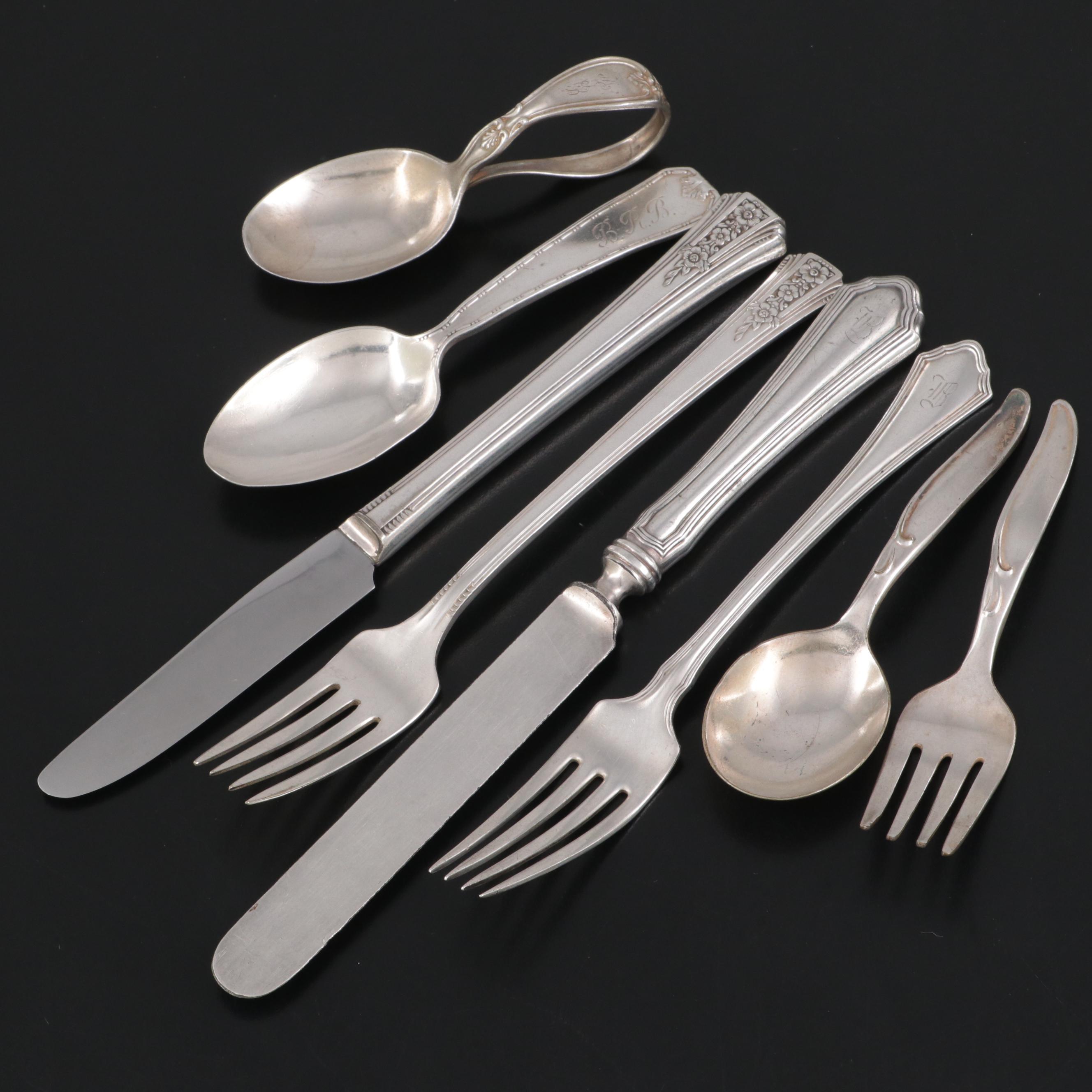 Towle "Legato" Sterling Silver Flatware with Other Sterling and Silver Flatware