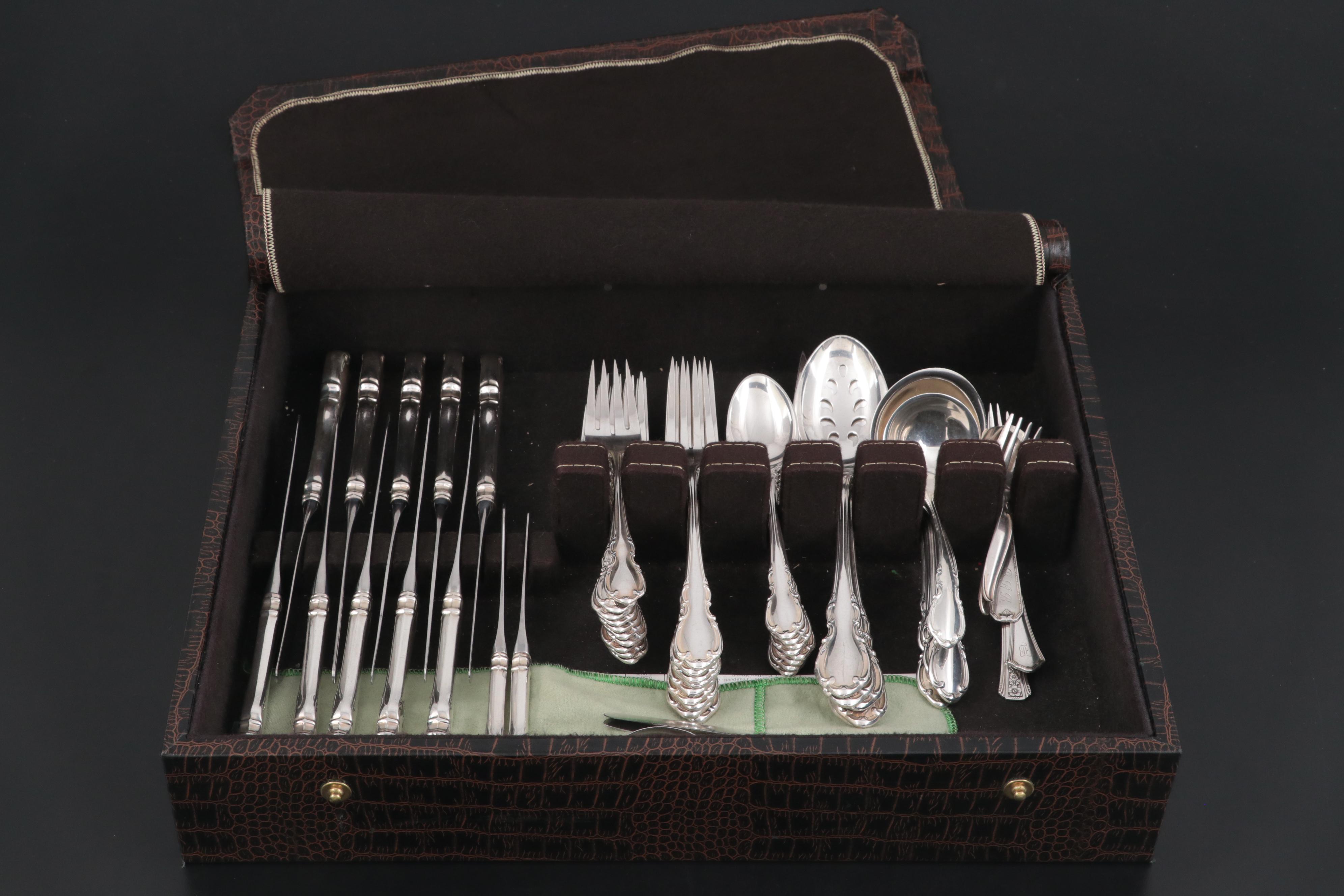 Towle "Legato" Sterling Silver Flatware with Other Sterling and Silver Flatware