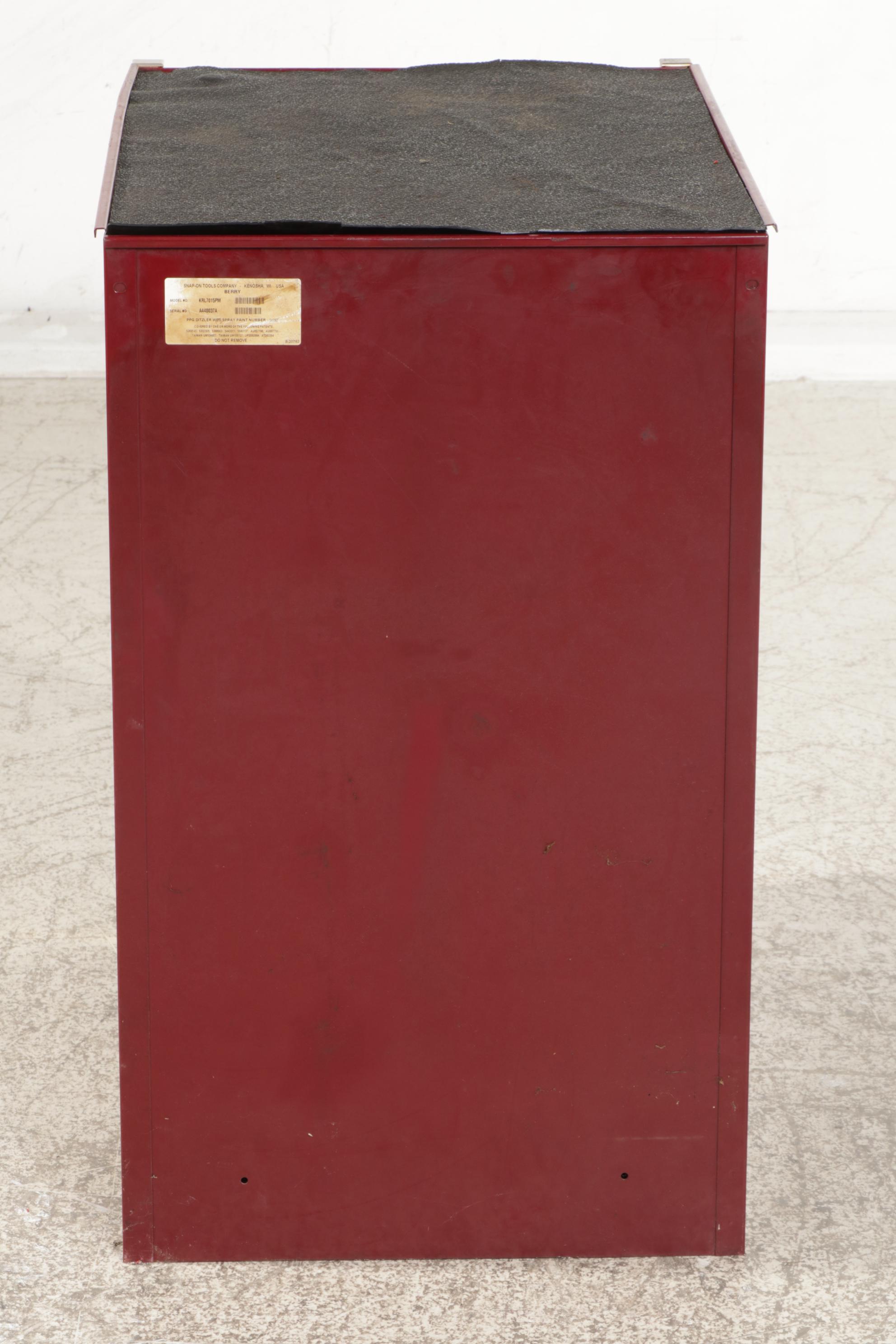 Snap-On Maroon Tool Cabinet