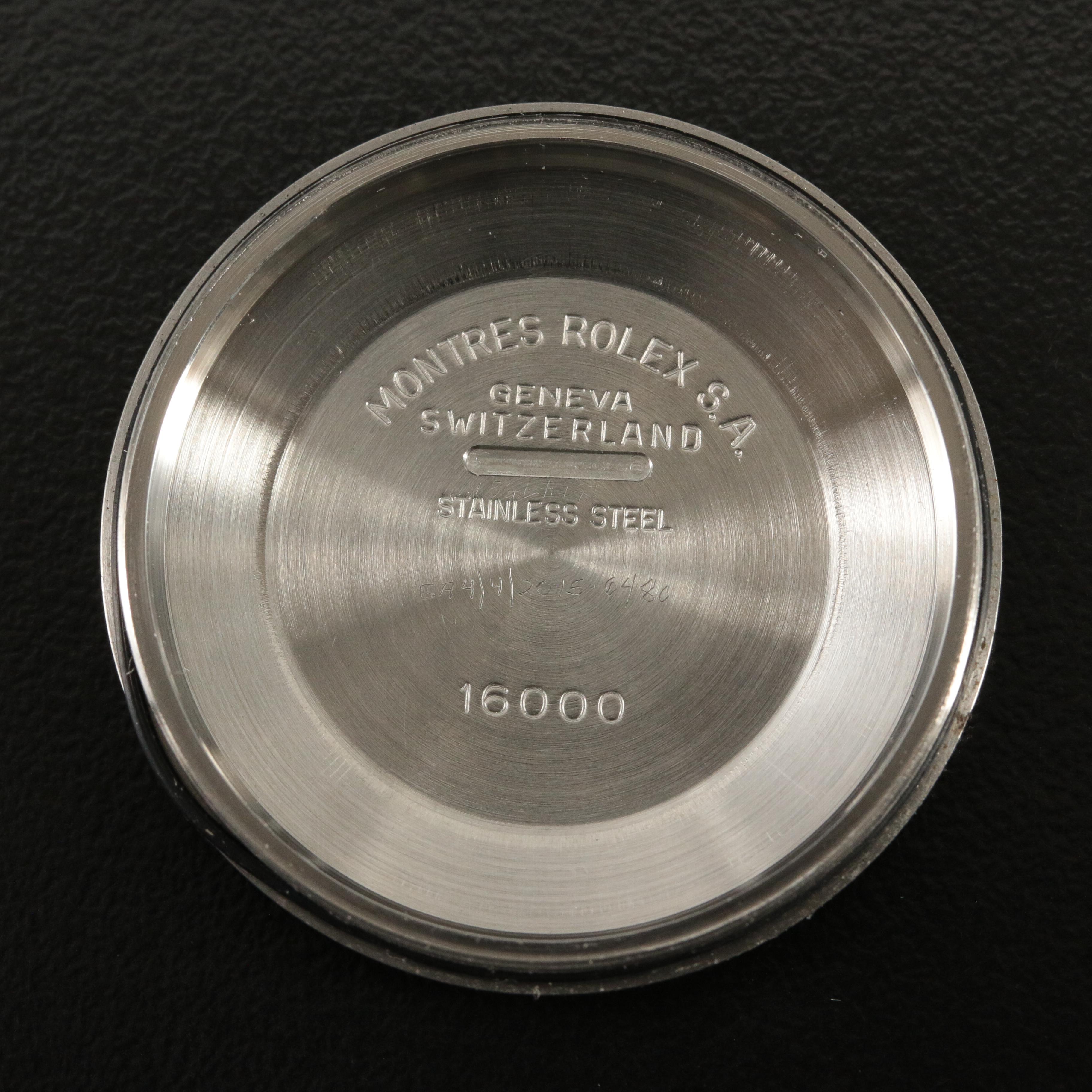 1986 Rolex Oyster Perpetual Tapestry Dial Datejust Watch