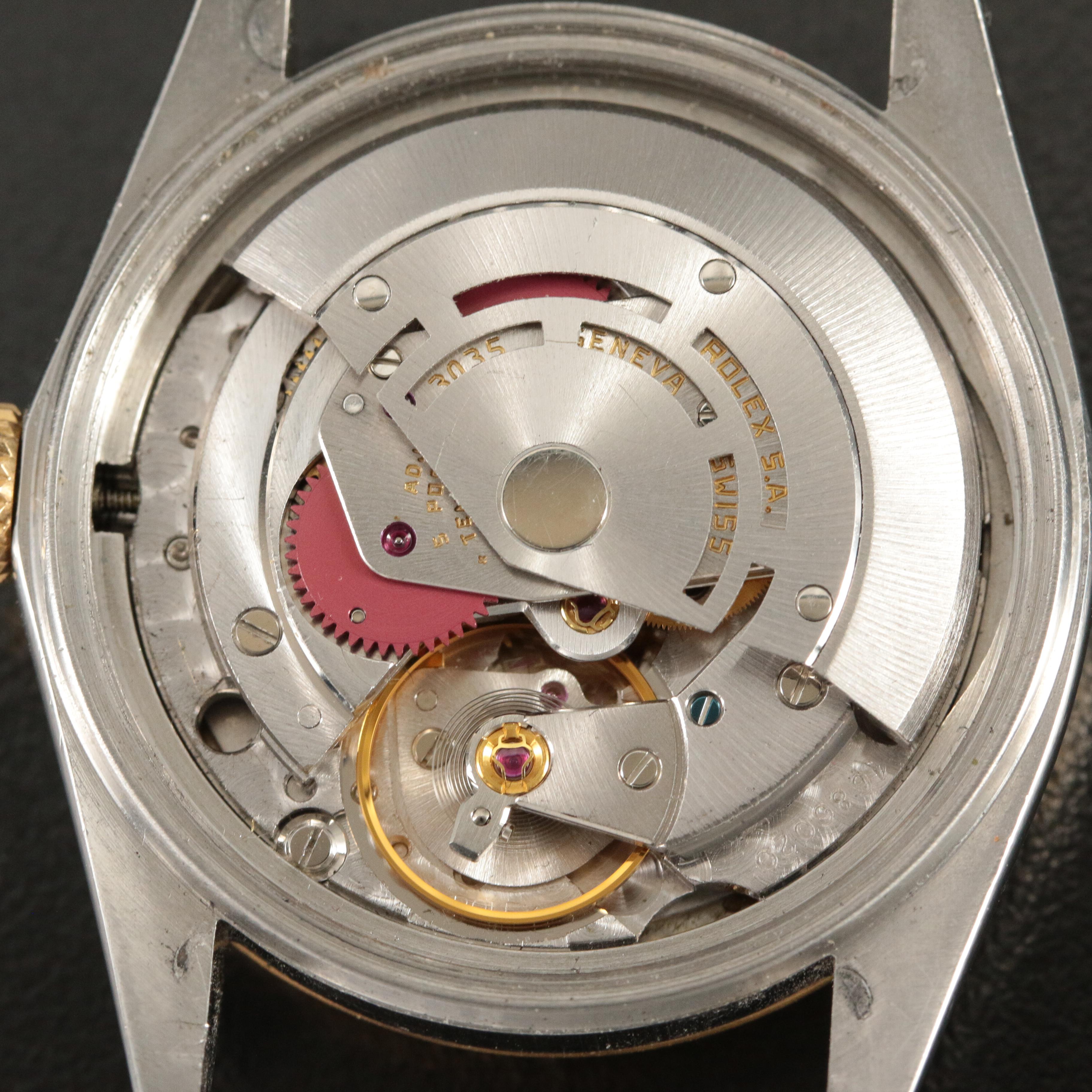 1986 Rolex Oyster Perpetual Tapestry Dial Datejust Watch