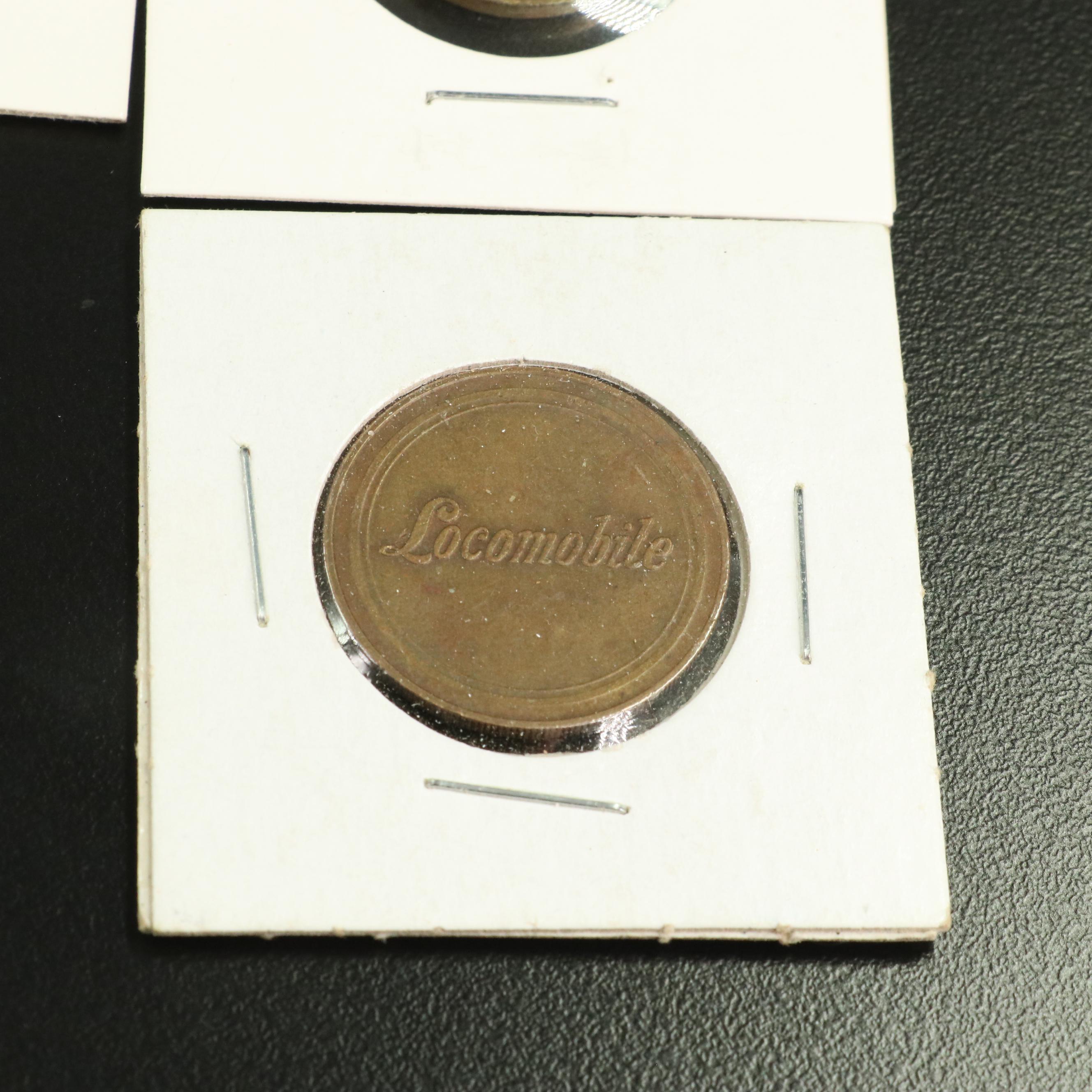 Collection of More Than Fifty Tokens and Medals