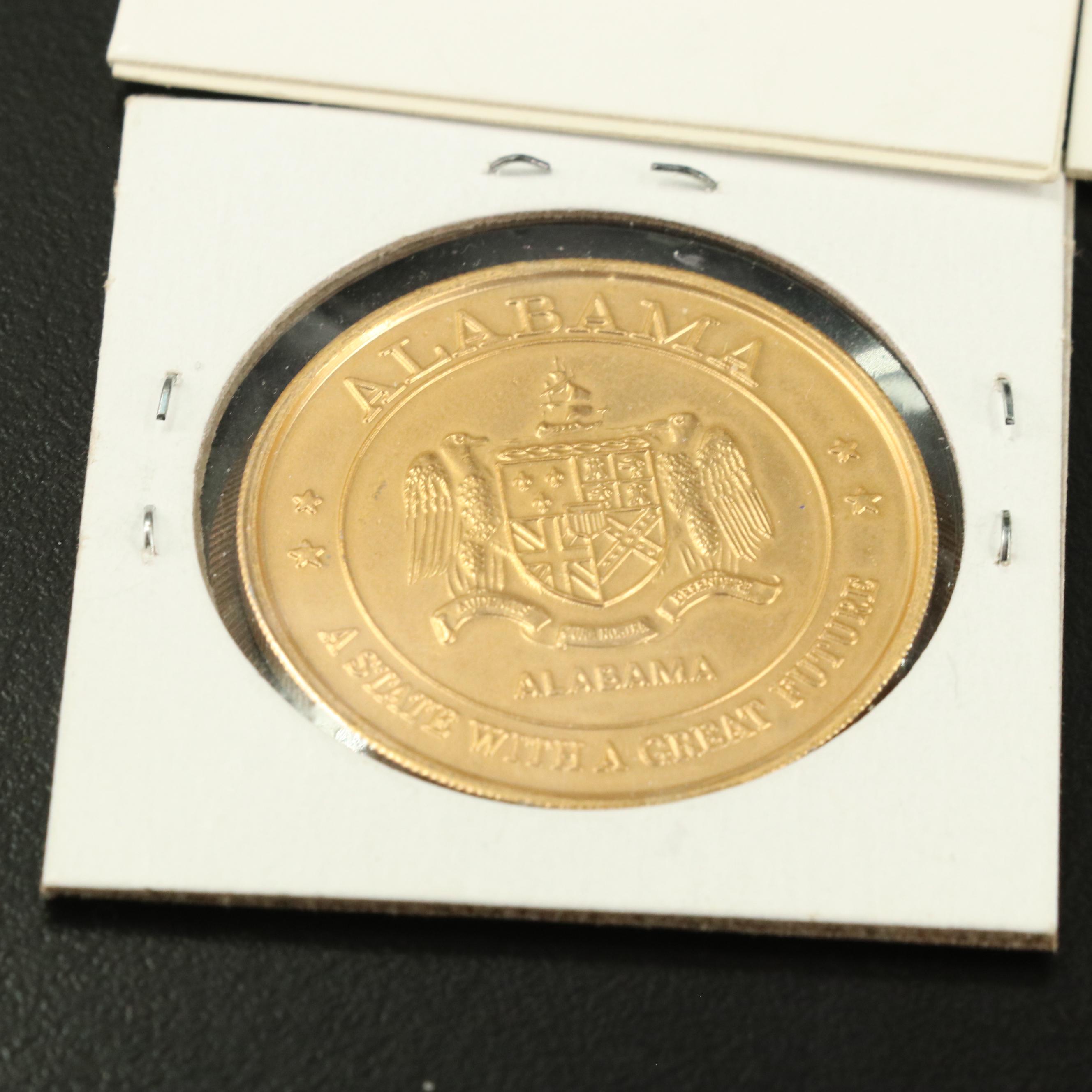 Collection of More Than Fifty Tokens and Medals