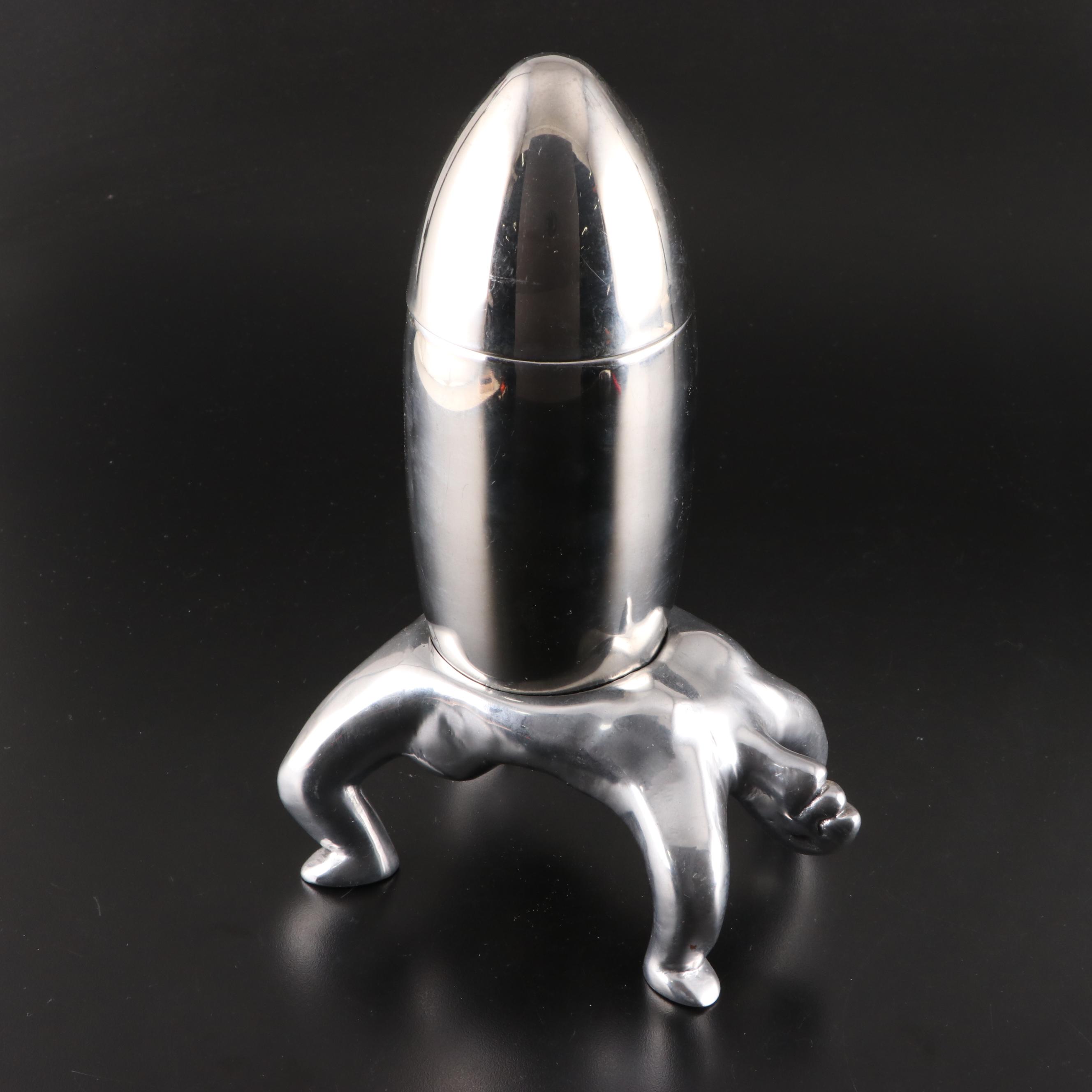 Carrol Boyes Stainless Steel Cocktail Shaker and Sugar Bowl