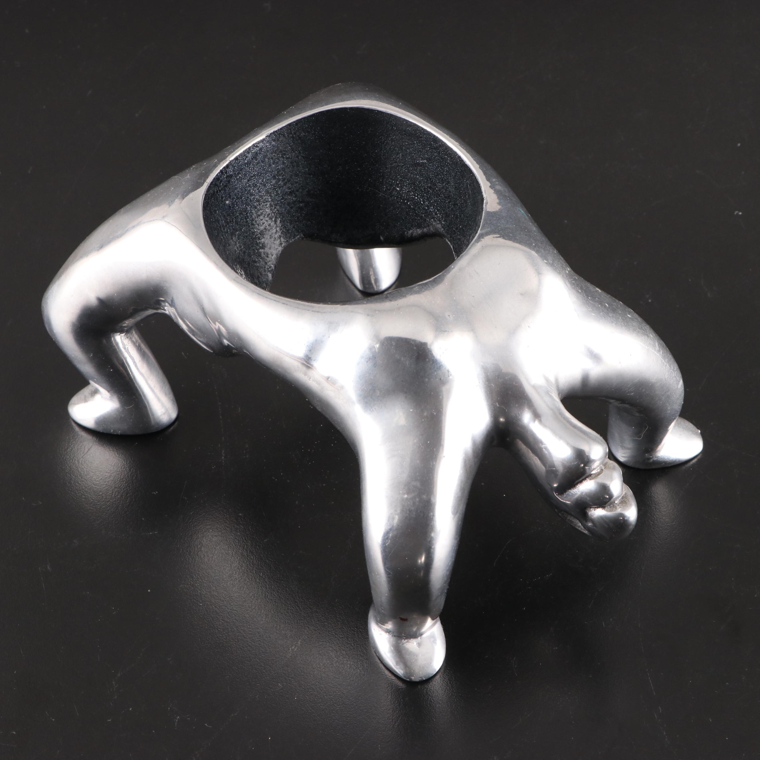 Carrol Boyes Stainless Steel Cocktail Shaker and Sugar Bowl