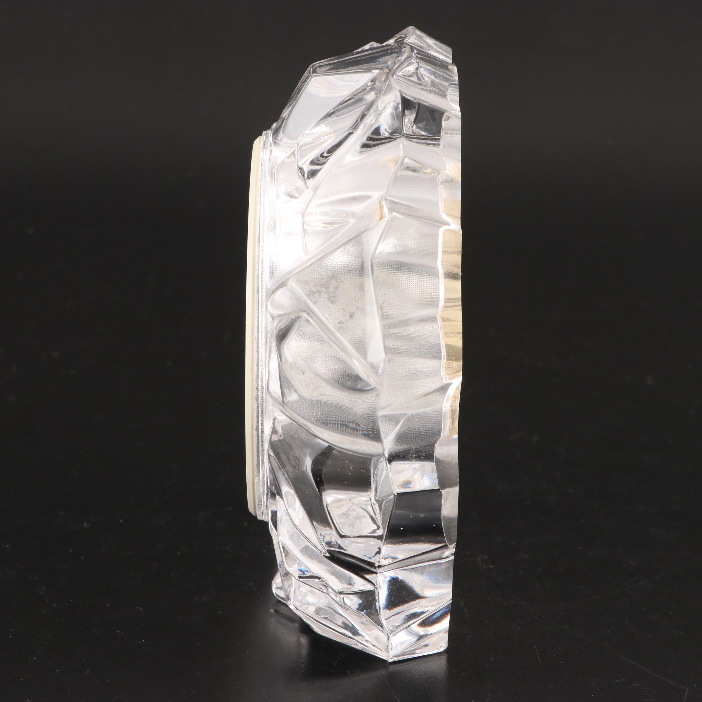 Seiko and Waterford Crystal Desk Clocks