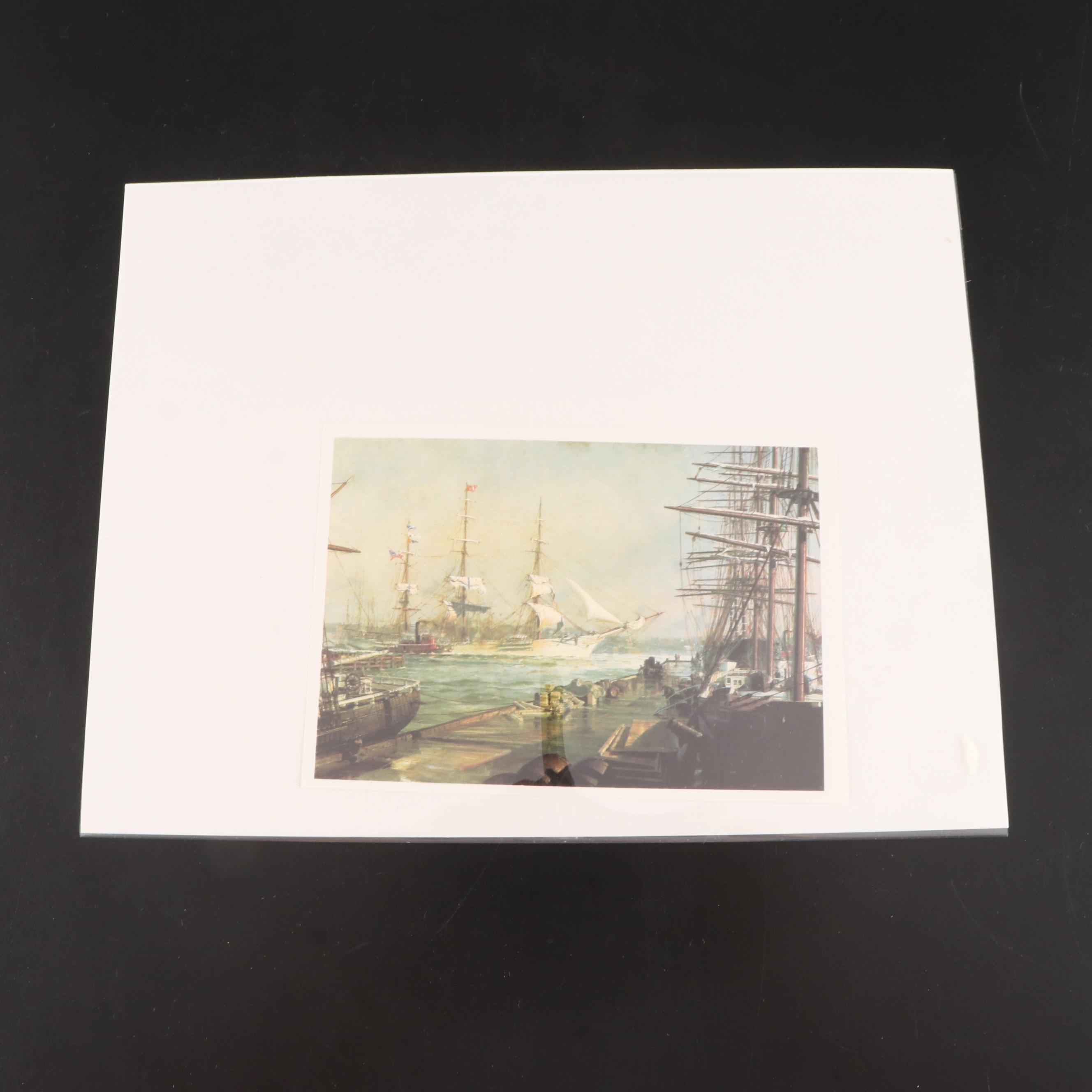 Colonial America with Other Bank Checks, Invoices, Waybill and More Documents