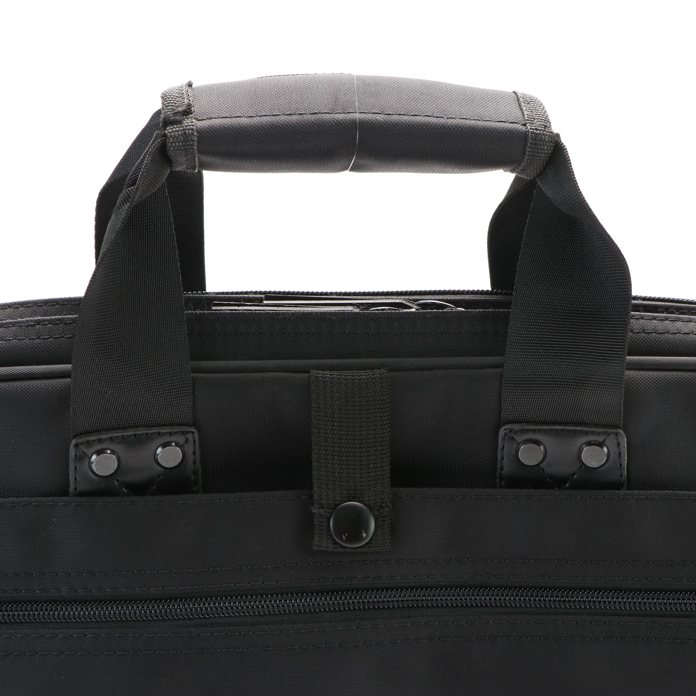 Prada Black Nylon Laptop Brief Case