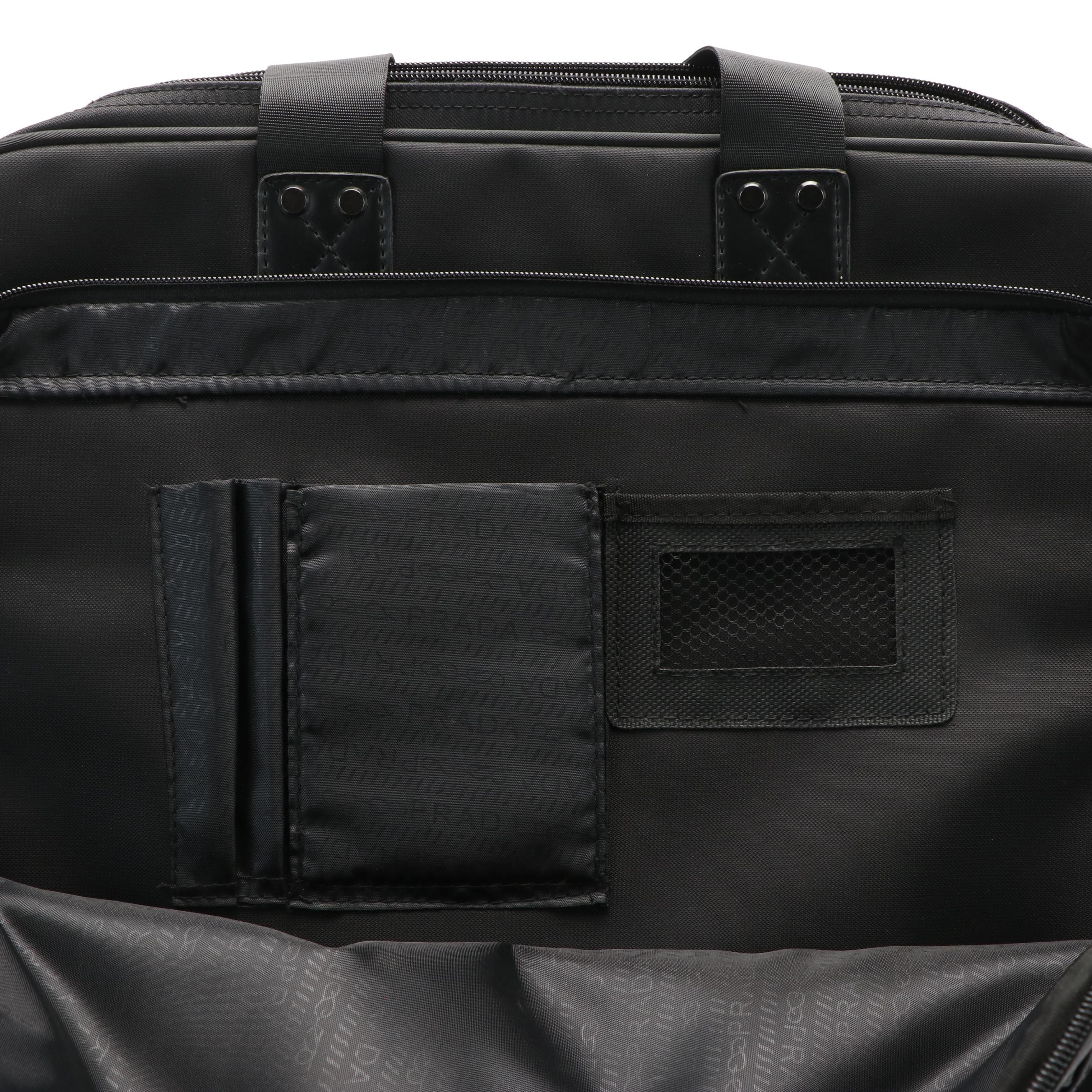 Prada Black Nylon Laptop Brief Case