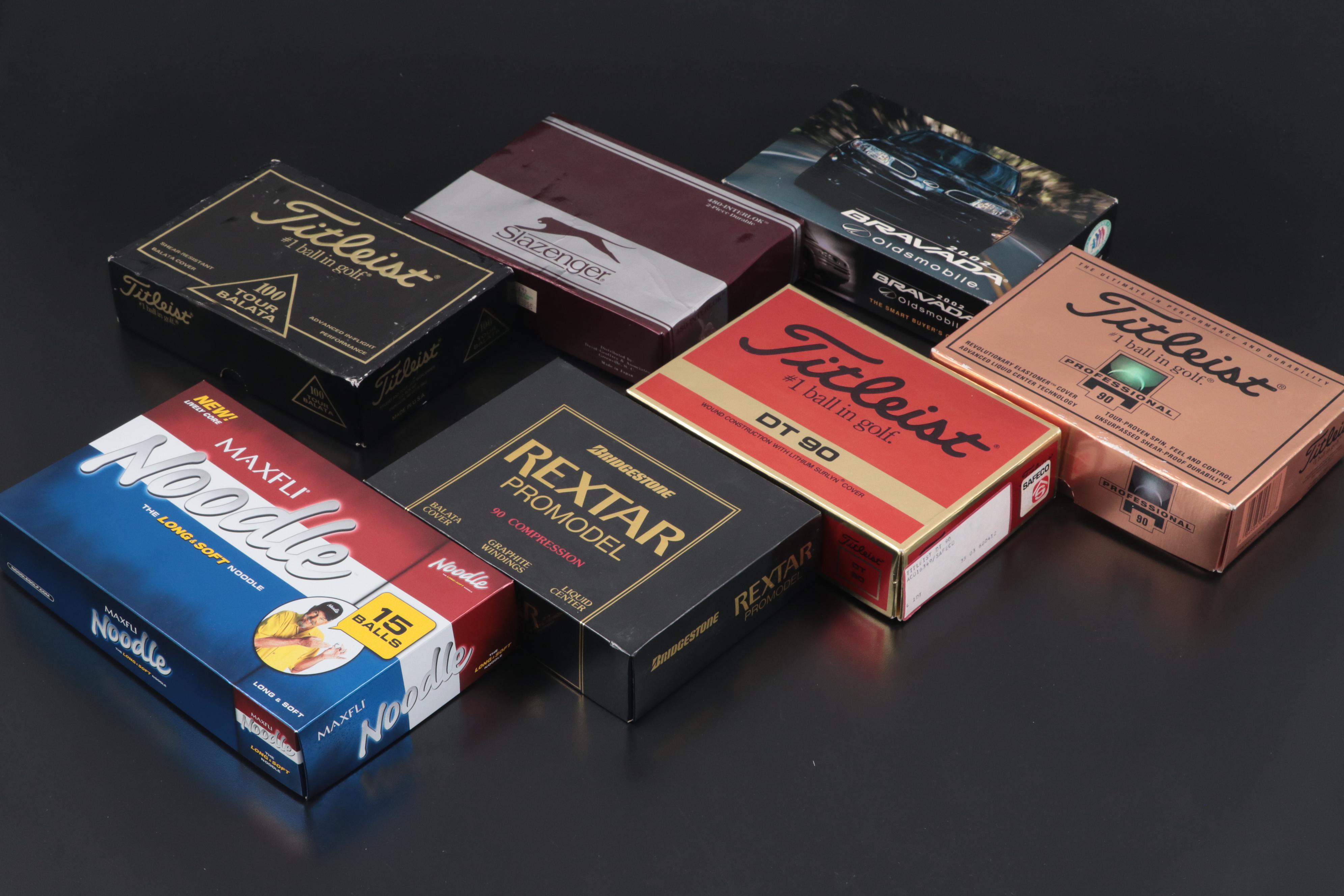 Strata, Titleist, Wilson, Rextar and More Golf Balls