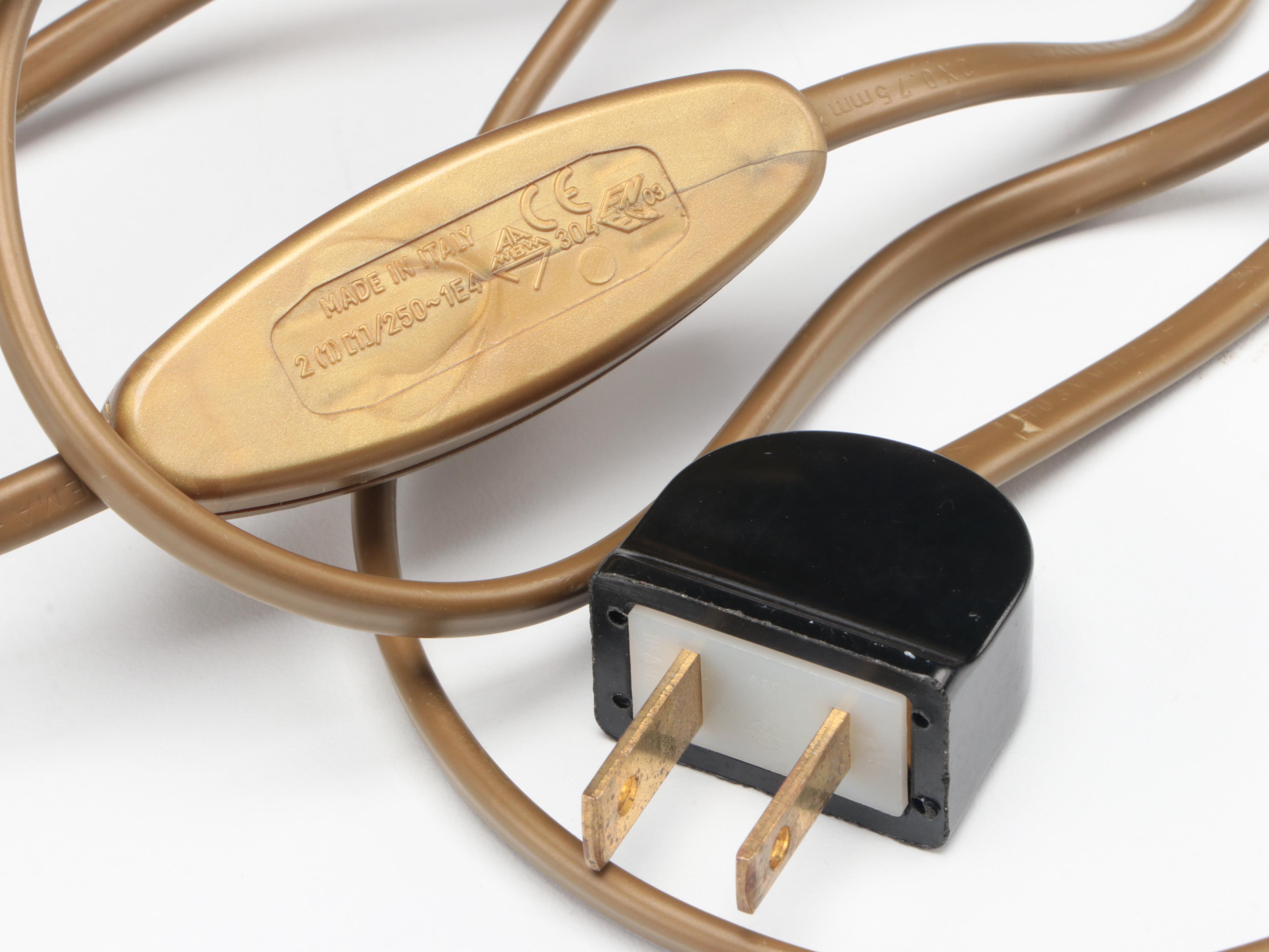 Murano Millefiori with Red Glass Table Lamp