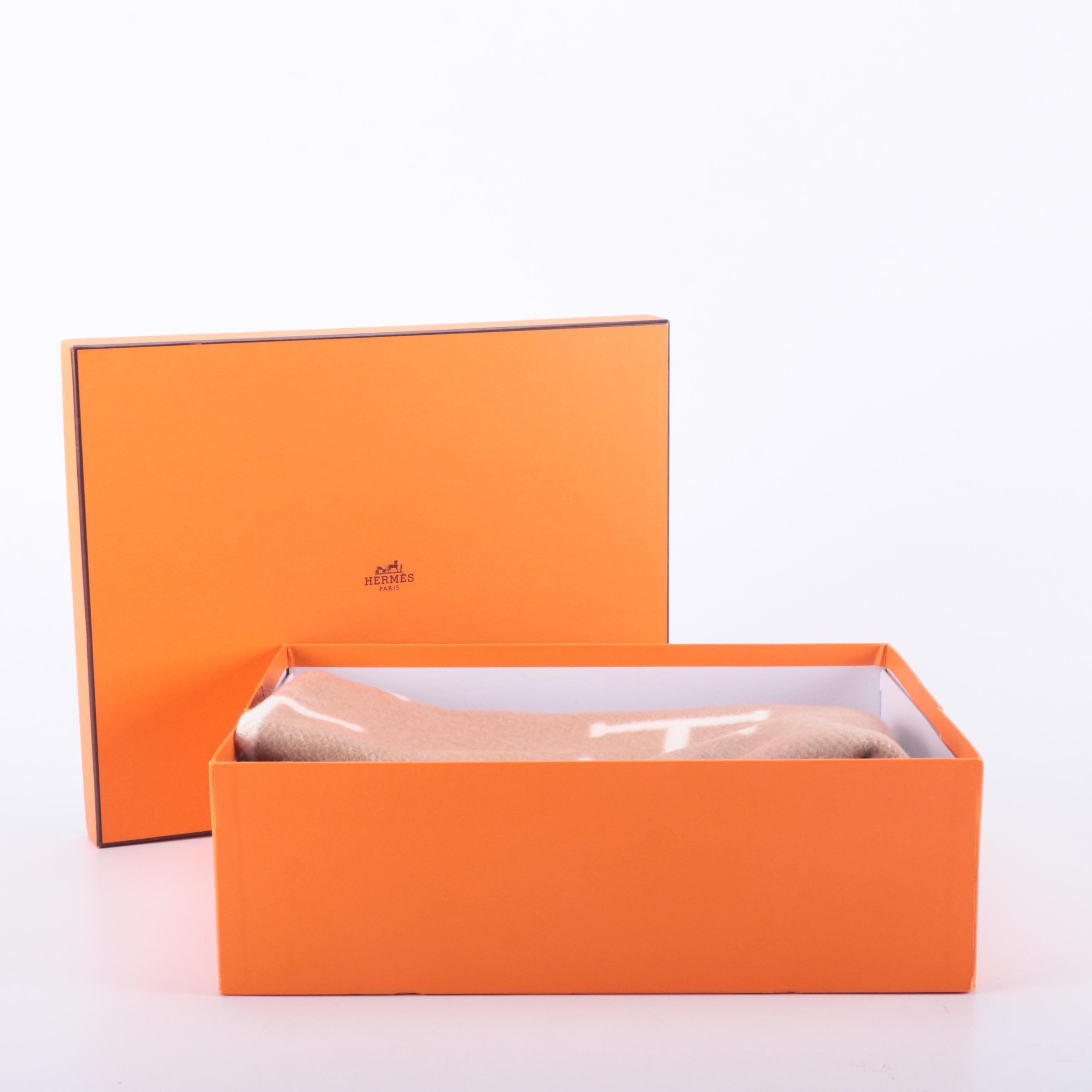 Hermès Avalon Wool and Cashmere Baby Blanket