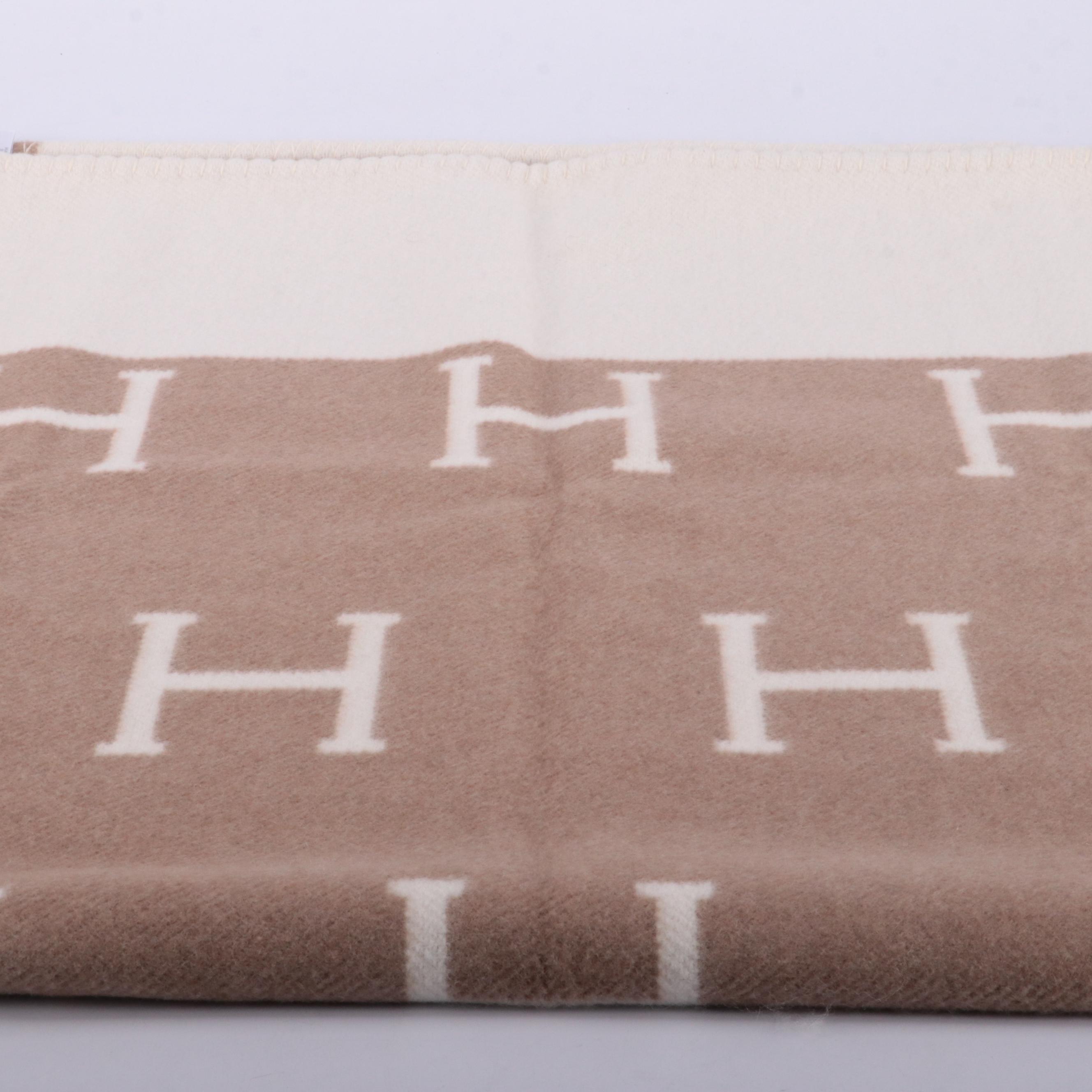Hermès Avalon Wool and Cashmere Baby Blanket