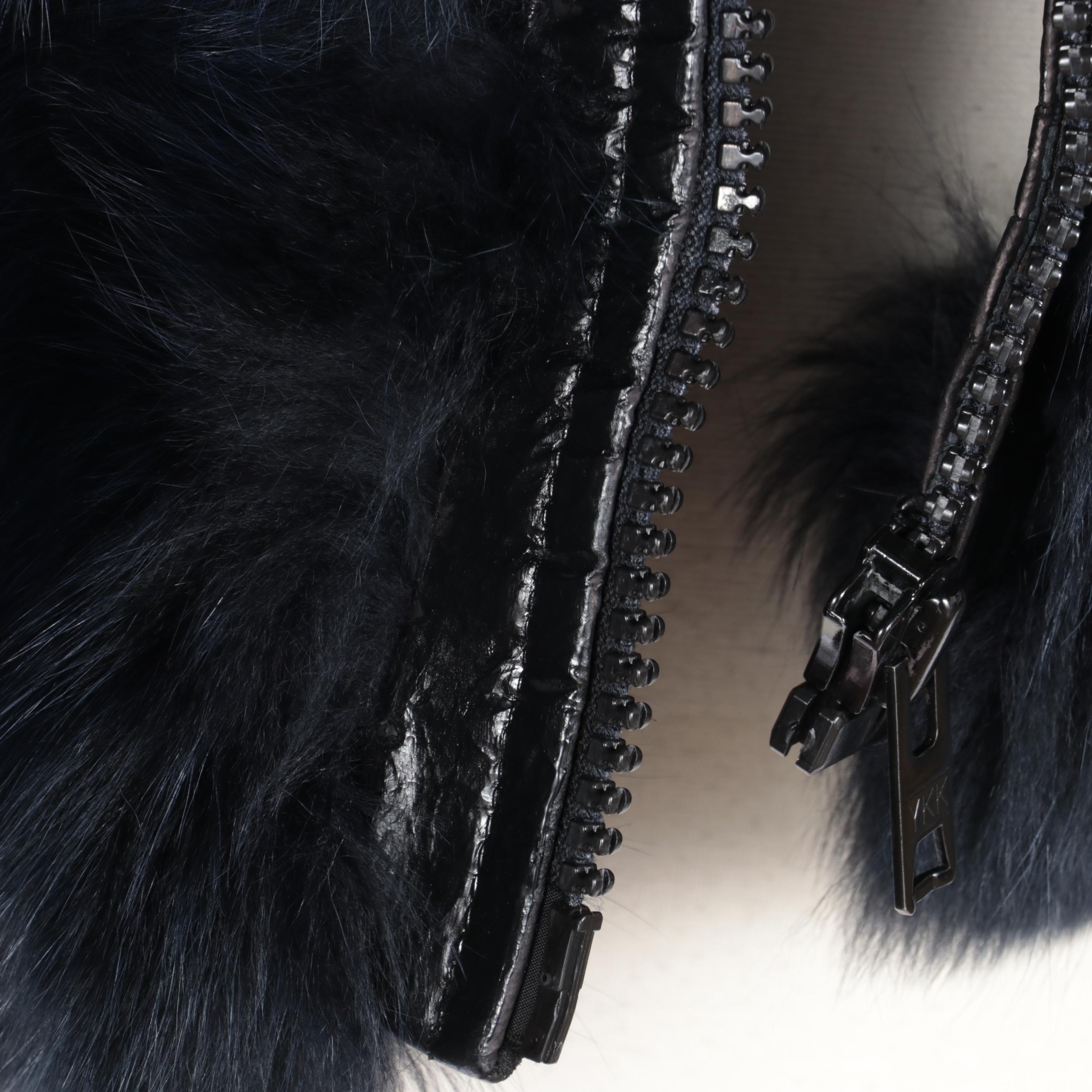 Christian Dior Boutique Fourrure Dyed Fox Fur Jacket