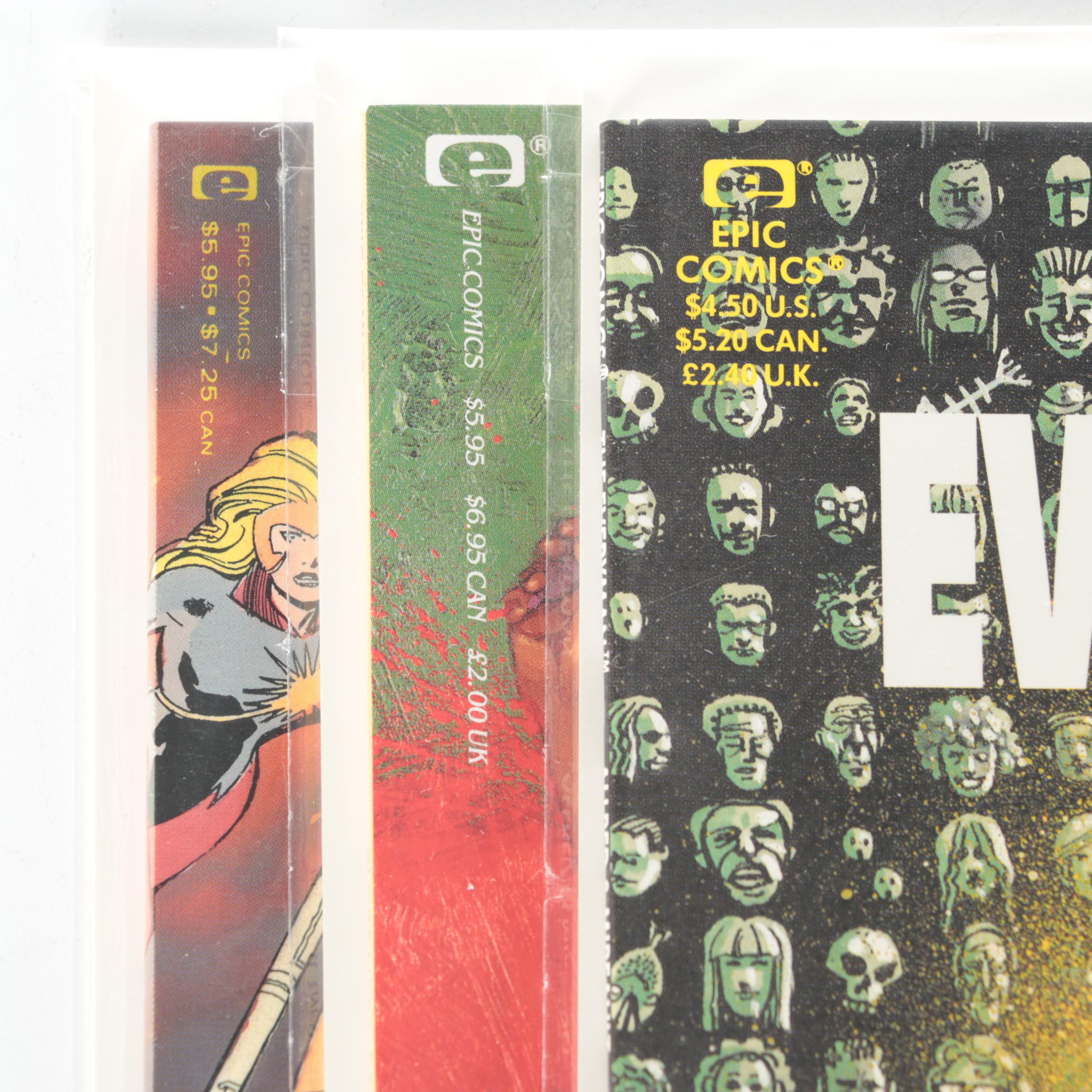 Modern Age Comic Books with "Bloodlines", "Critical Mass", and More