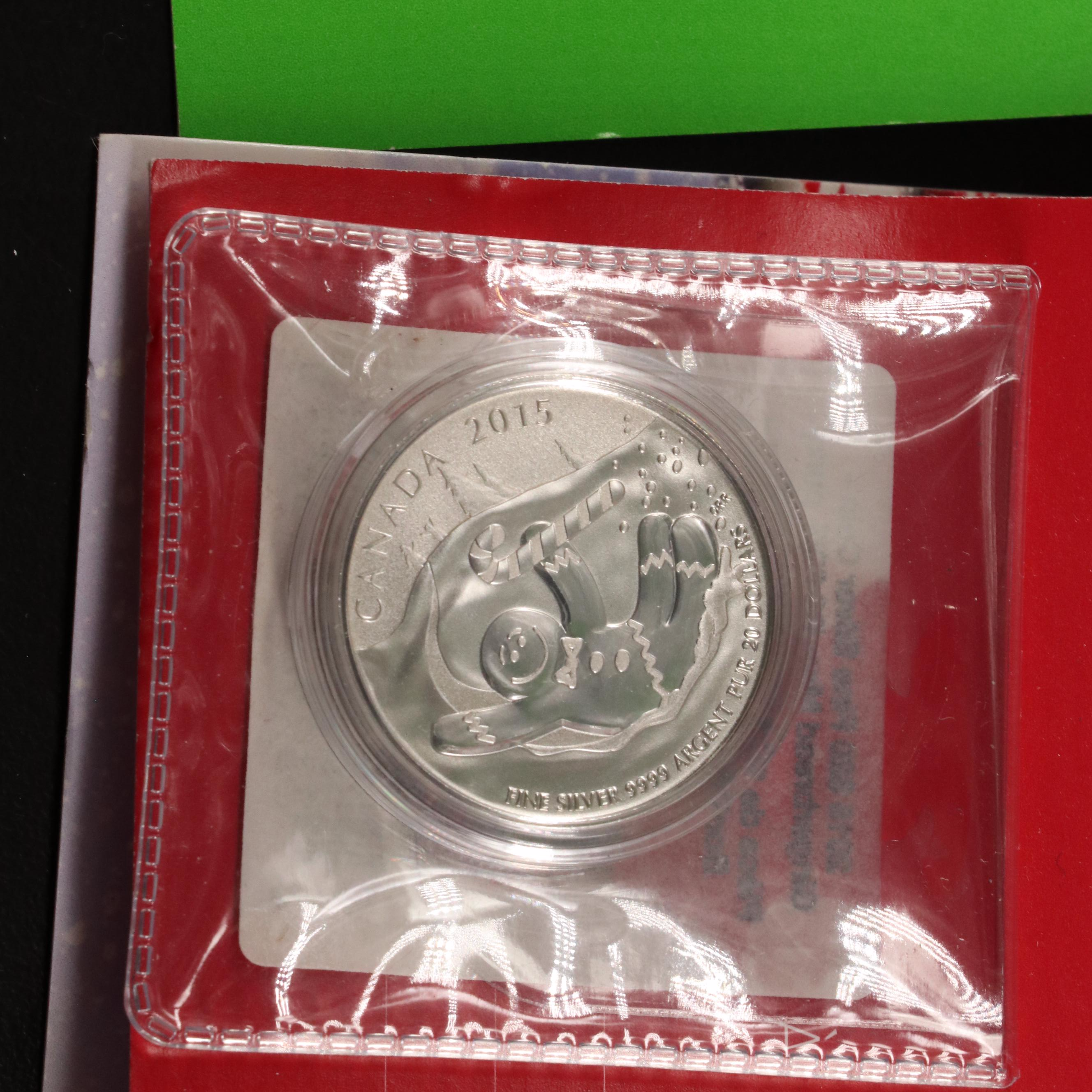 Group of Twenty Silver Canadian Commemorative Coins