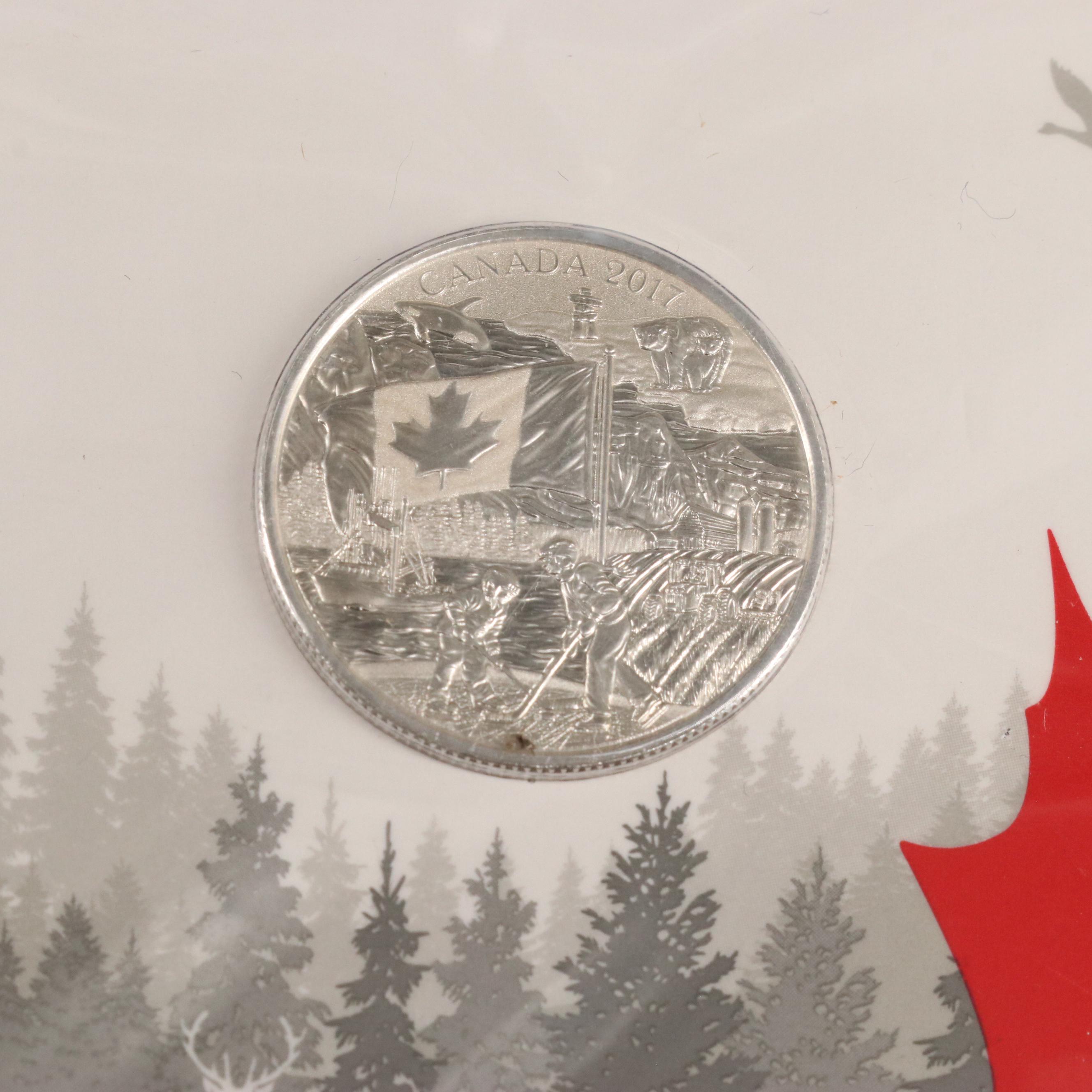 Group of Twenty Silver Canadian Commemorative Coins