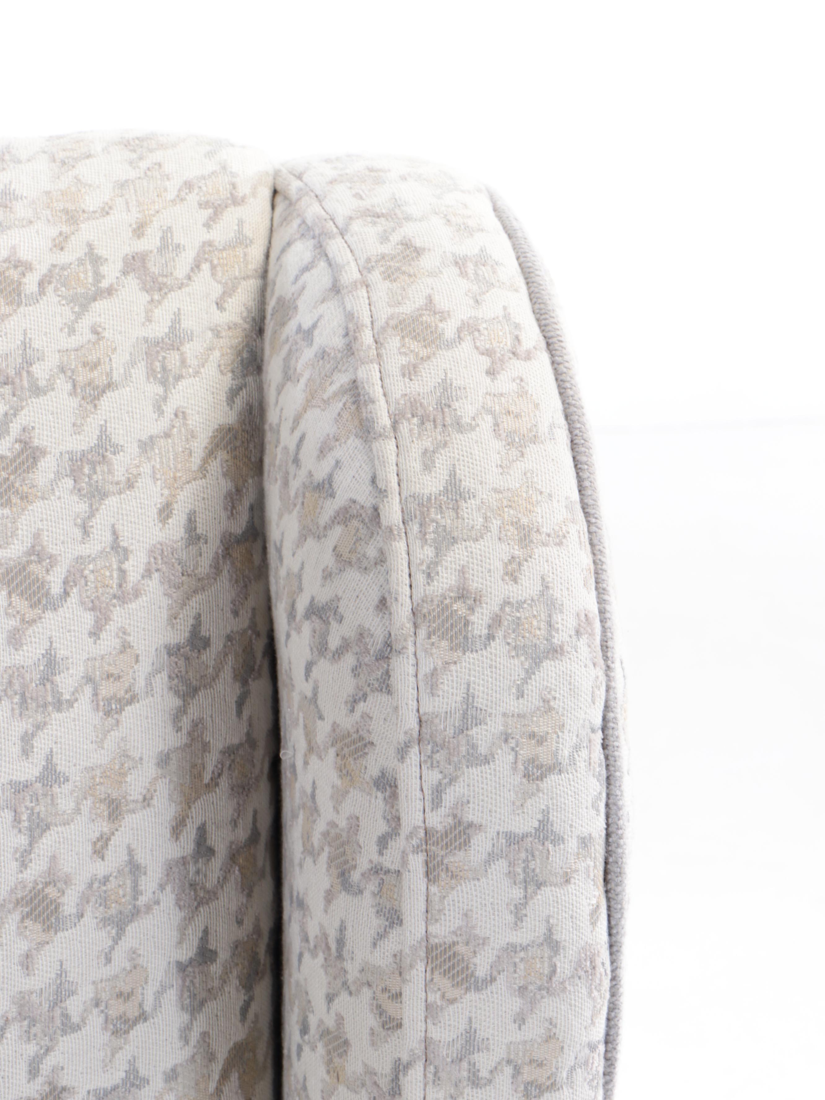 Modern of Marshfield Houndstooth Wingback Armchair