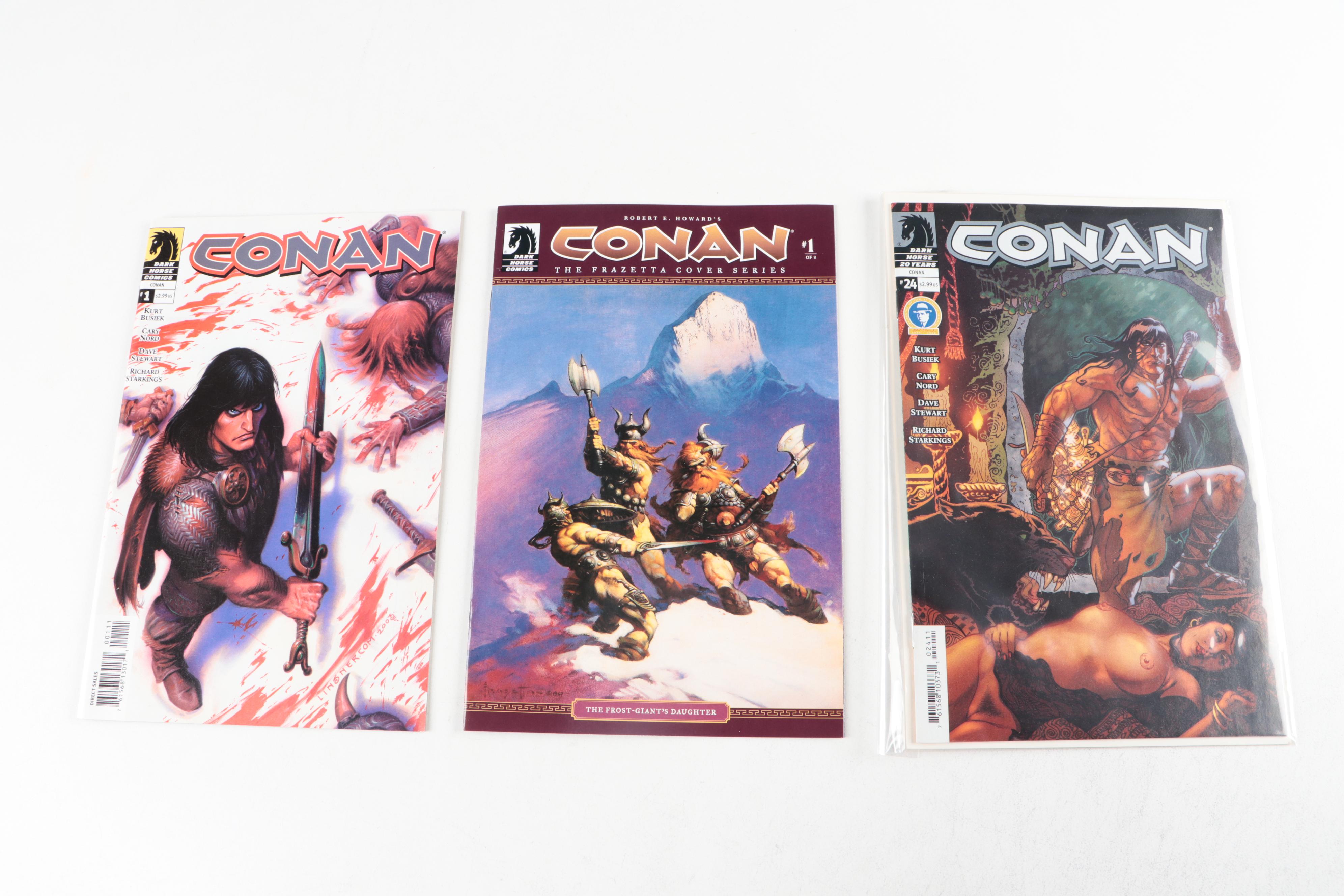Modern Age Dark Horse "Conan" Comic Books