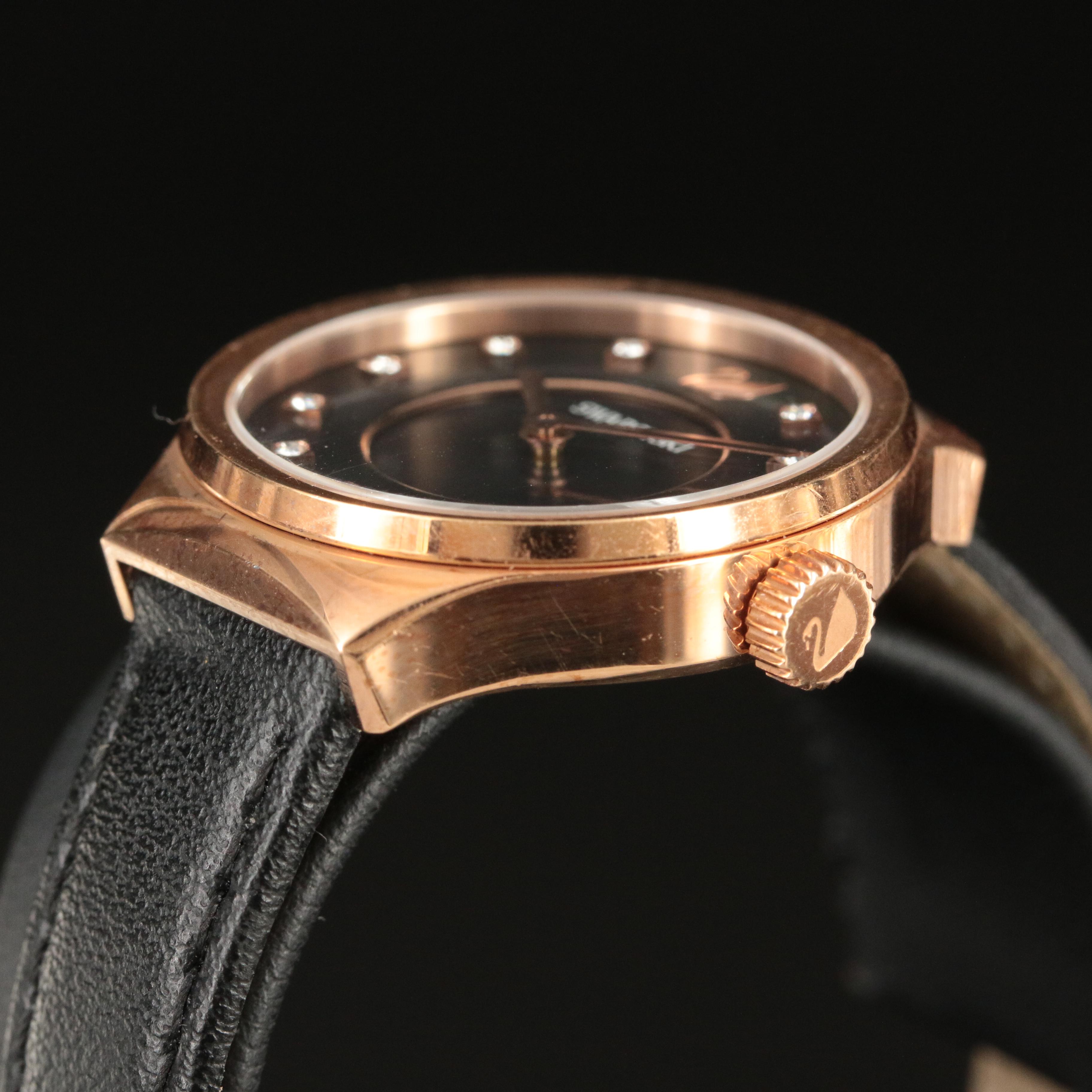 Swarovski Dreamy Black Mother-of-Pearl Quartz Watch