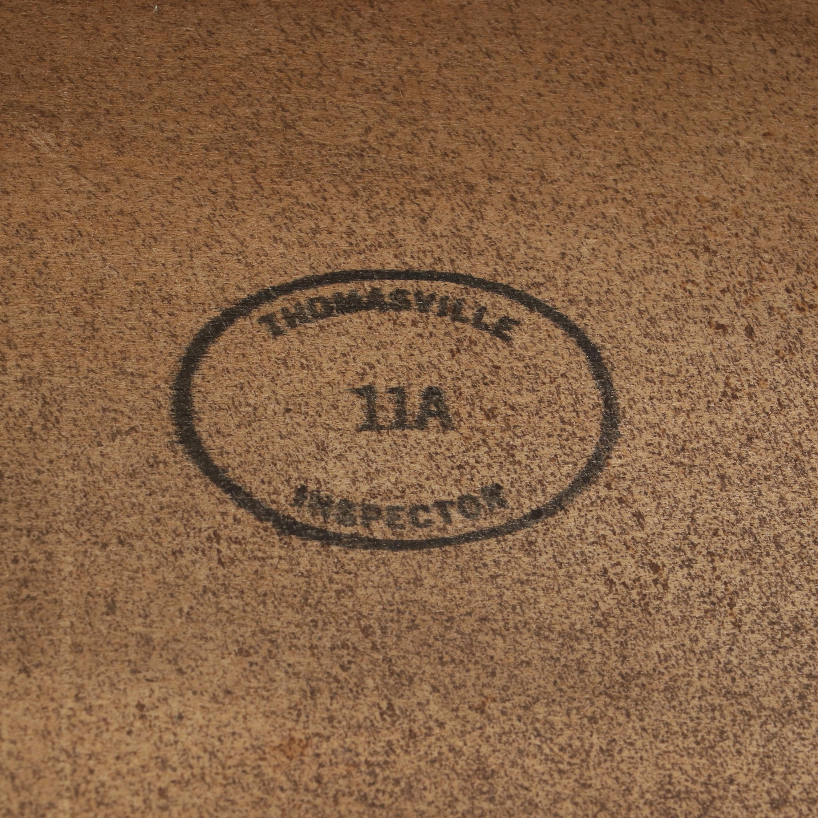 Thomasville Chippendale Style Cherrywood Butler's Tray Coffee Table