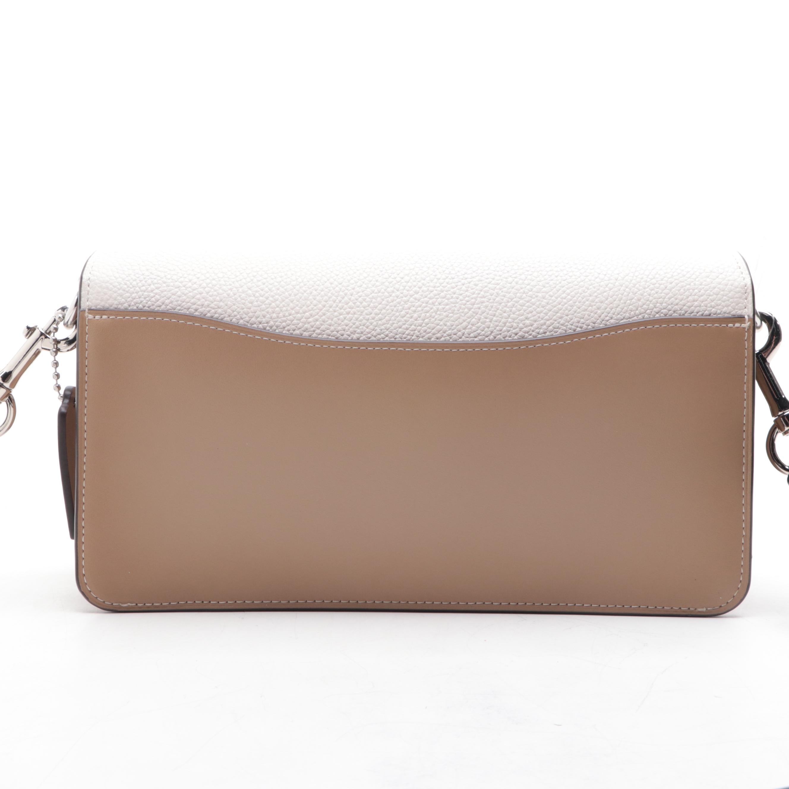 Coach Tabby Shoulder Bag 26 in Leather with Snakeskin Trim