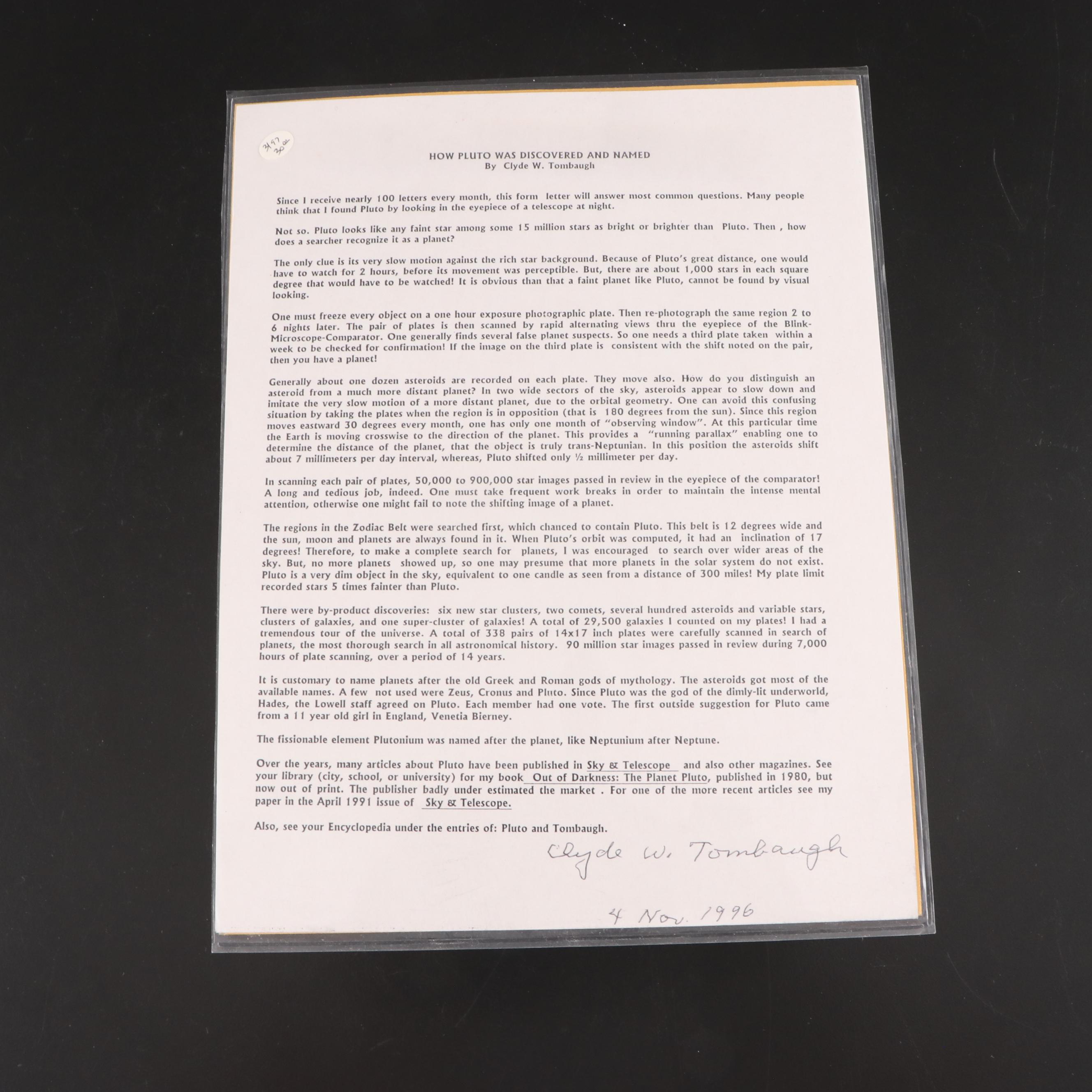 Happy Rockefeller, Boies Penrose, Heinrich Ries and More Letter Valedictions