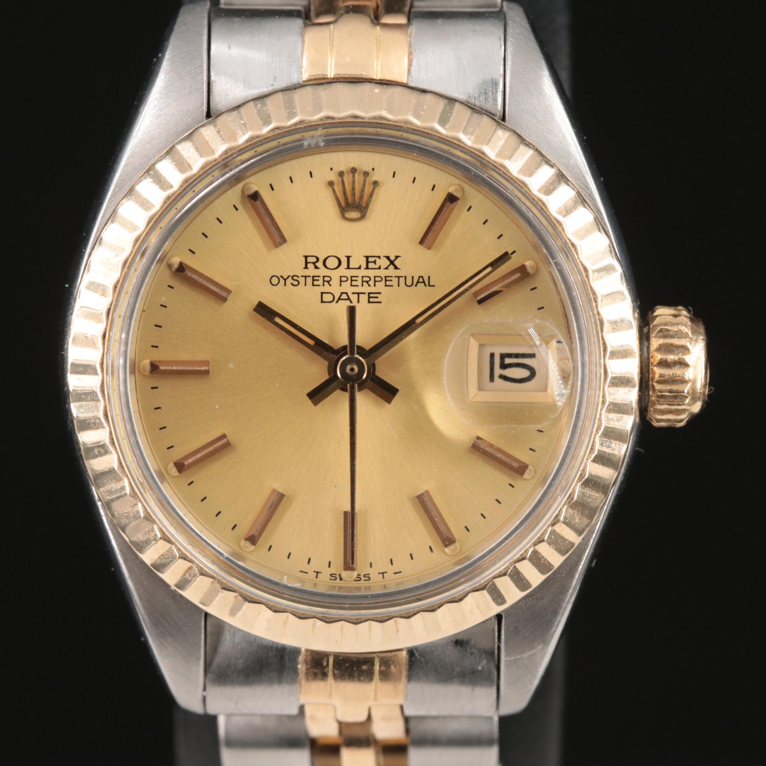 1982 Rolex Oyster Perpetual Date Watch