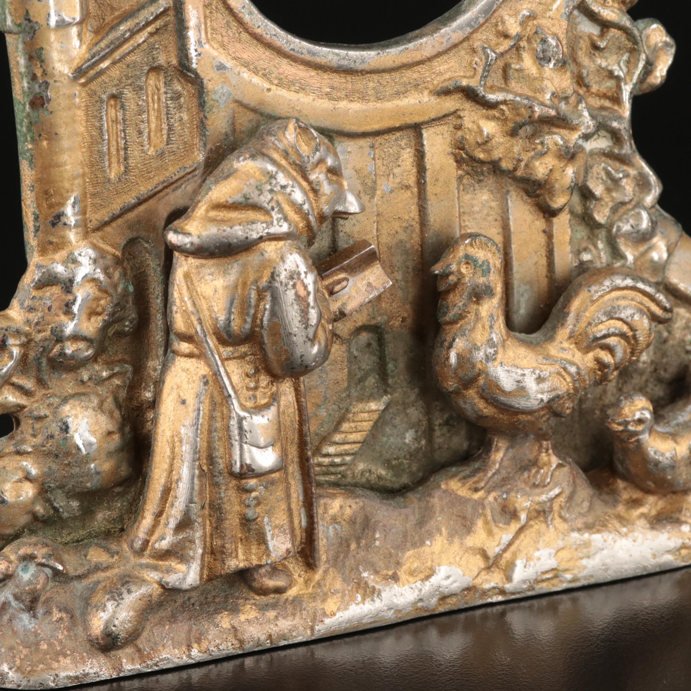 Jules Jurgensen Pocket Watch with Cast Metal Display Stand