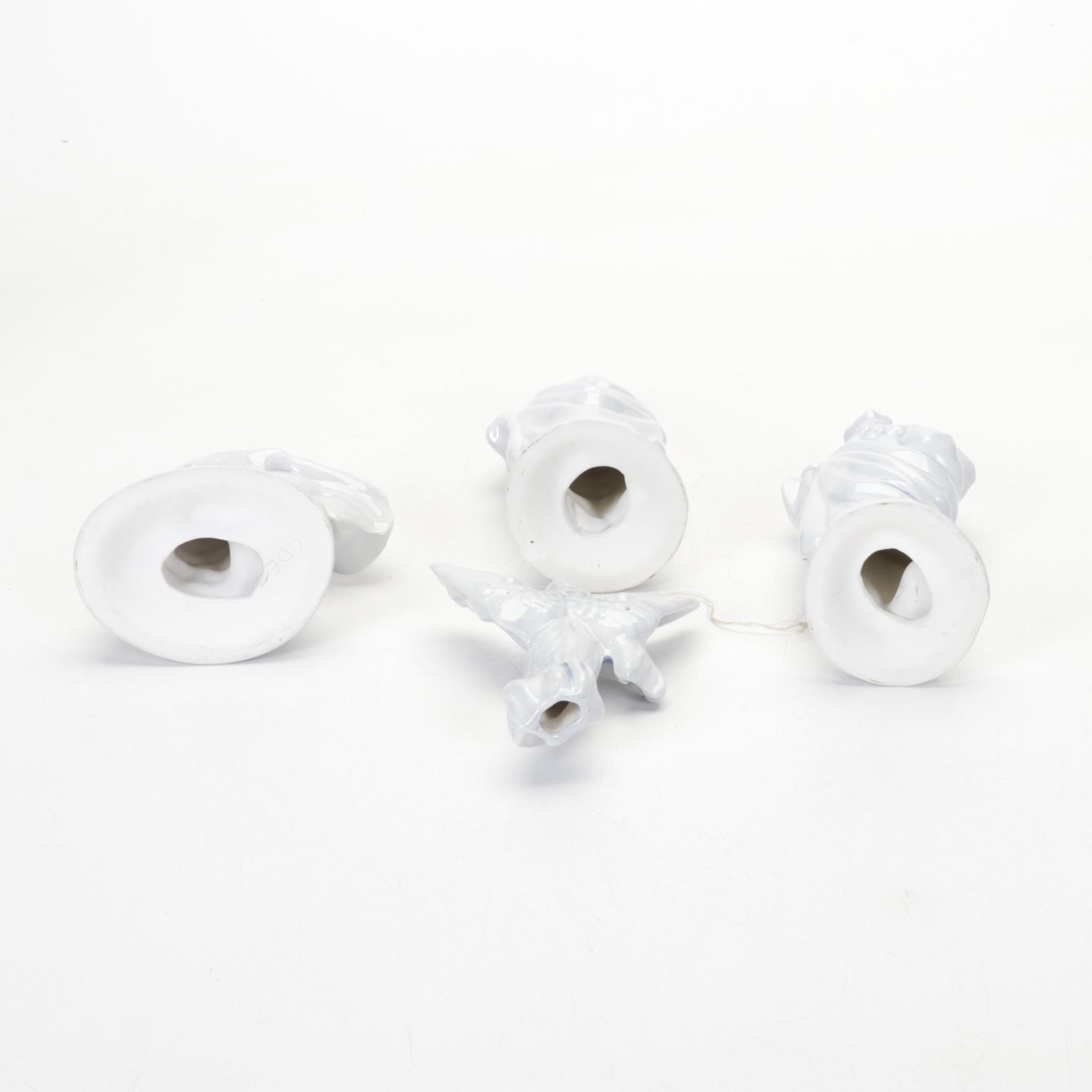 Hand-Crafted Nativity Set with Stable and Ceramic Figures