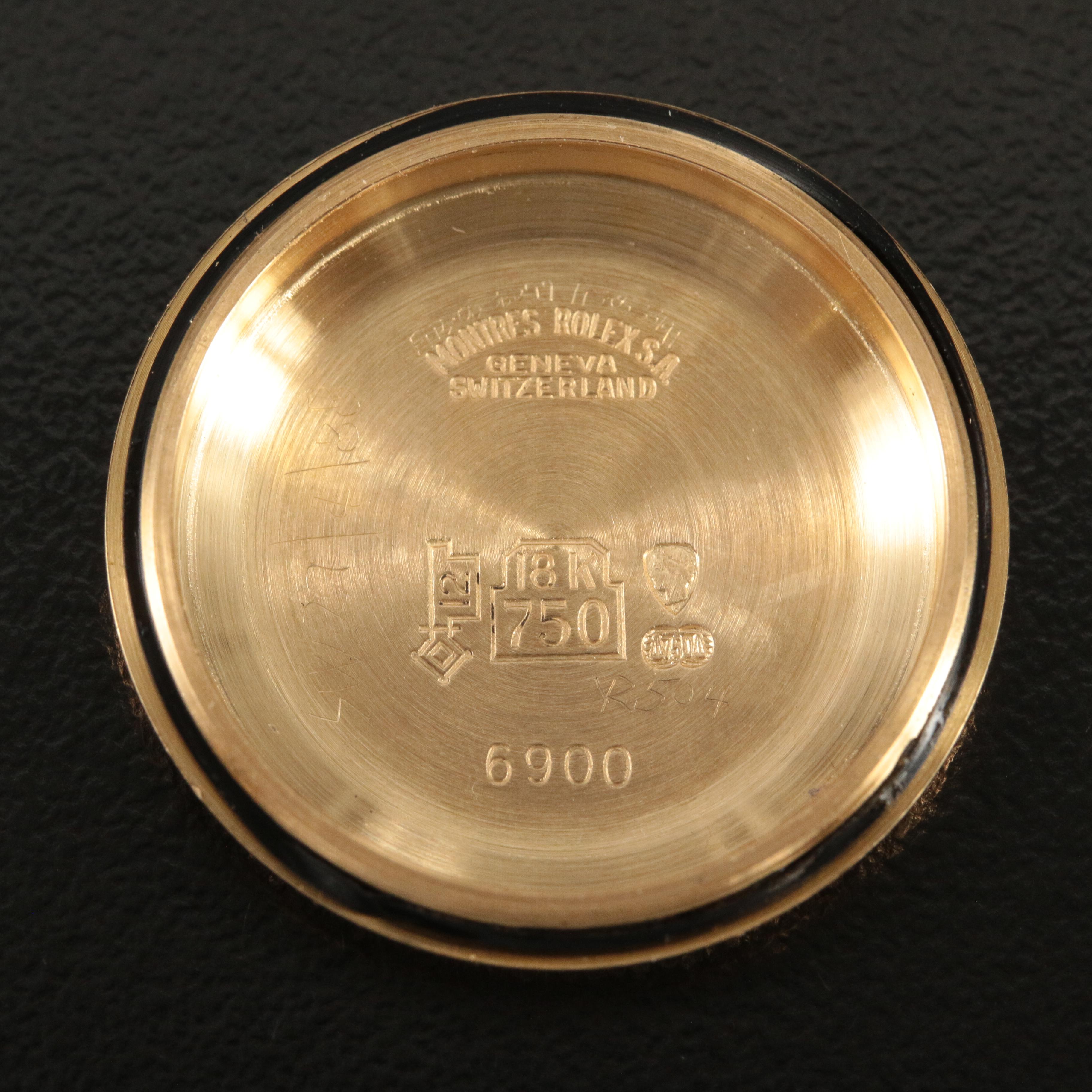 1981 Rolex Oyster Perpetual Custom Diamond Dial Datejust Watch