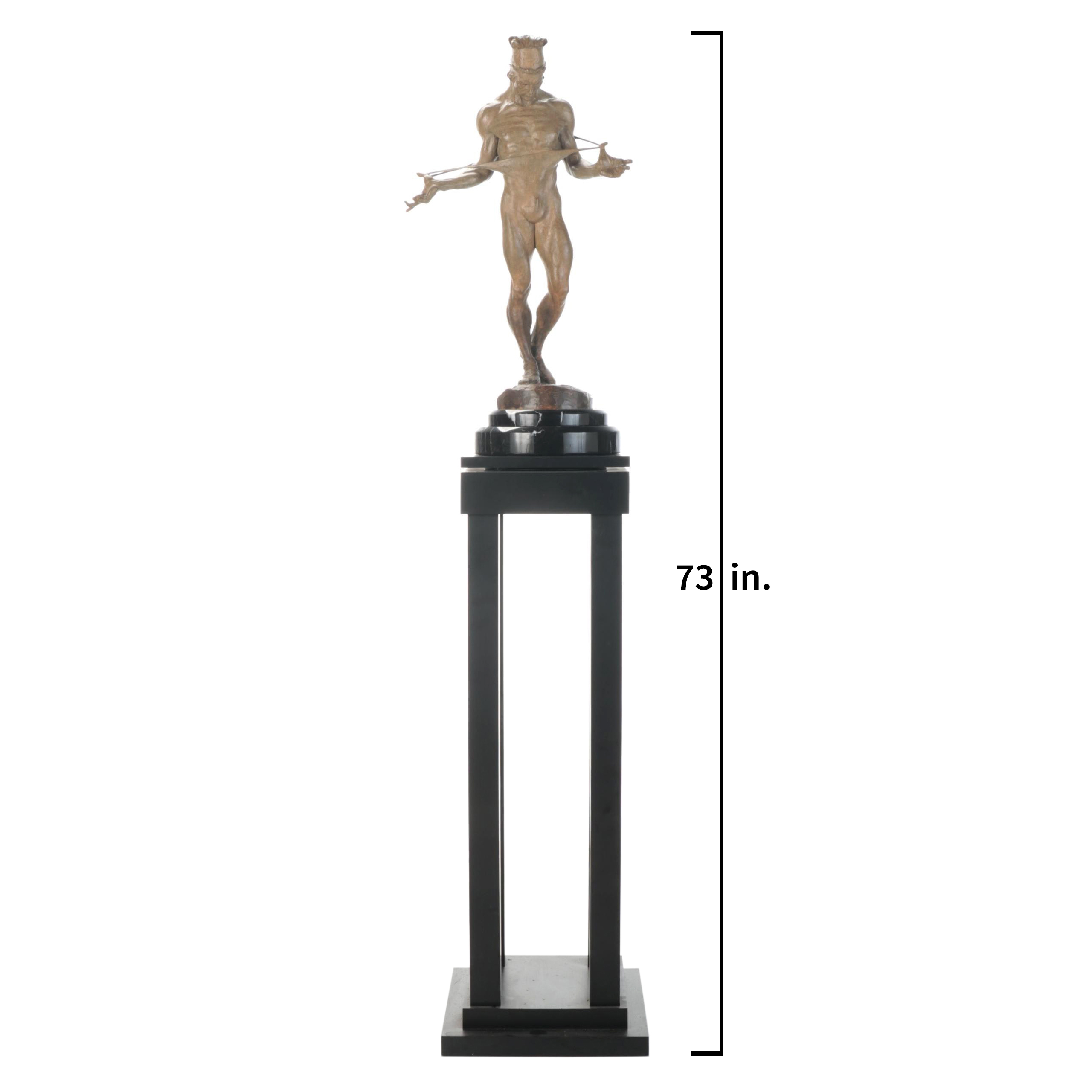 Richard Macdonald Bronze Sculpture "'Nureyev' Third Life," 1998