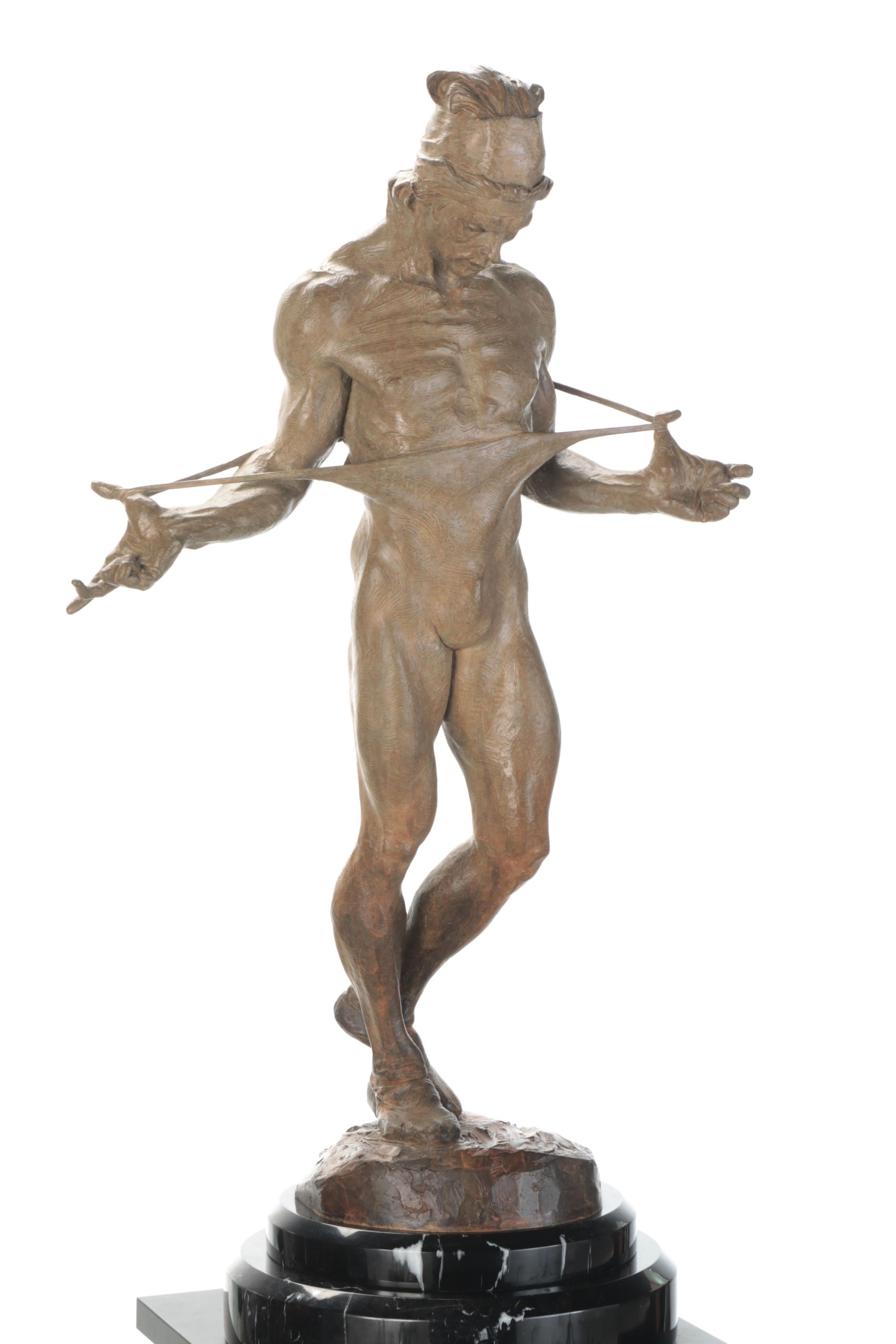 Richard Macdonald Bronze Sculpture "'Nureyev' Third Life," 1998