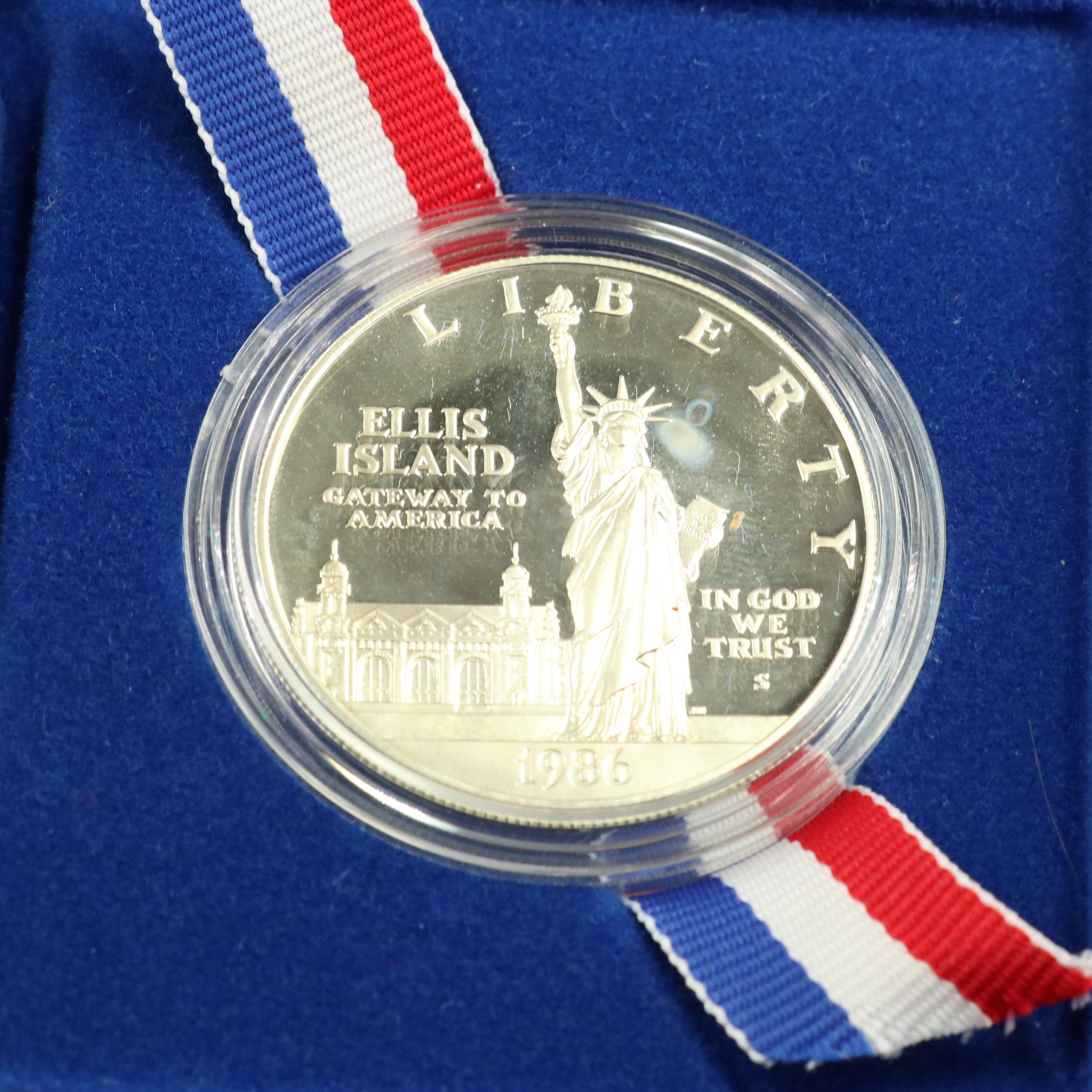 Collection of U.S. Silver Coins, Comemoratives, Rounds, and Other Coins