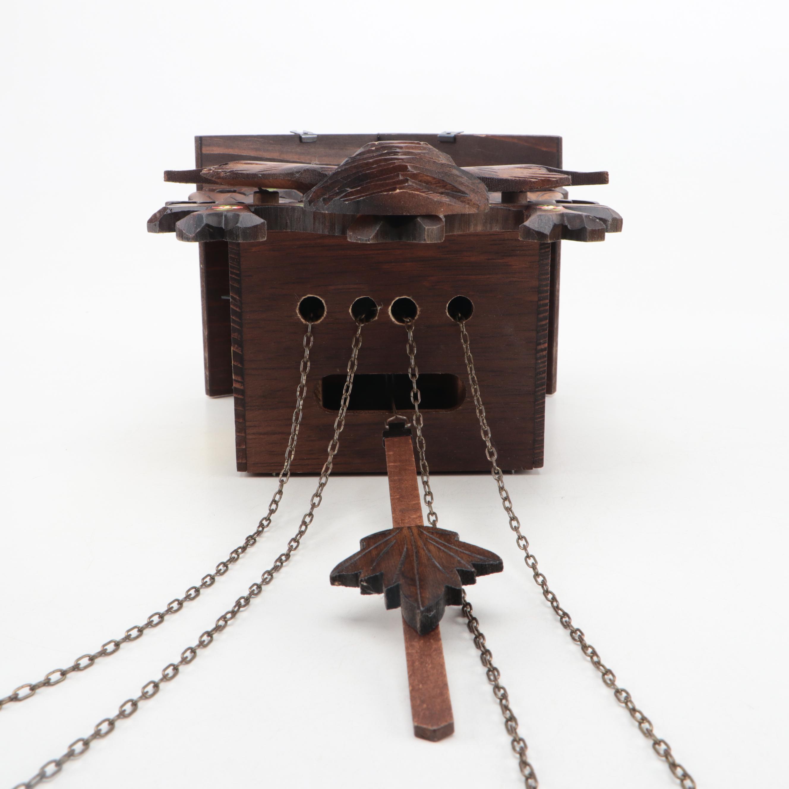 Schneider Sohne Carved Wood Cuckoo Clock