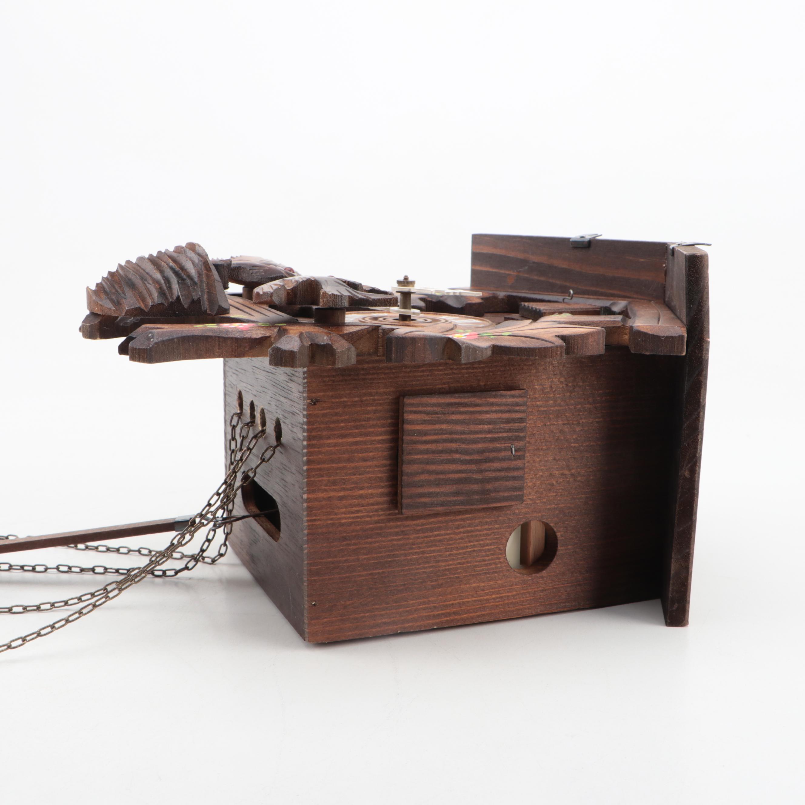 Schneider Sohne Carved Wood Cuckoo Clock