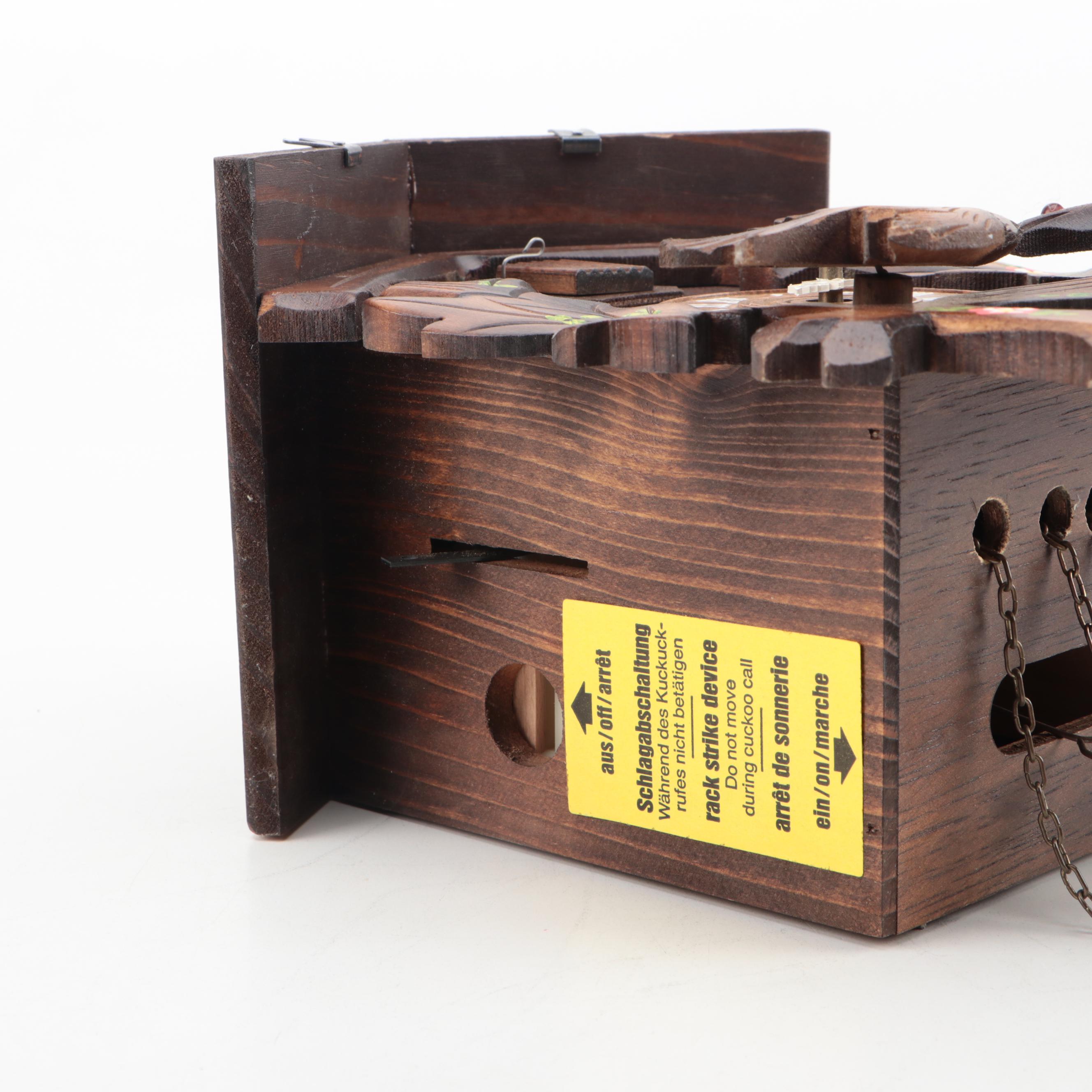 Schneider Sohne Carved Wood Cuckoo Clock