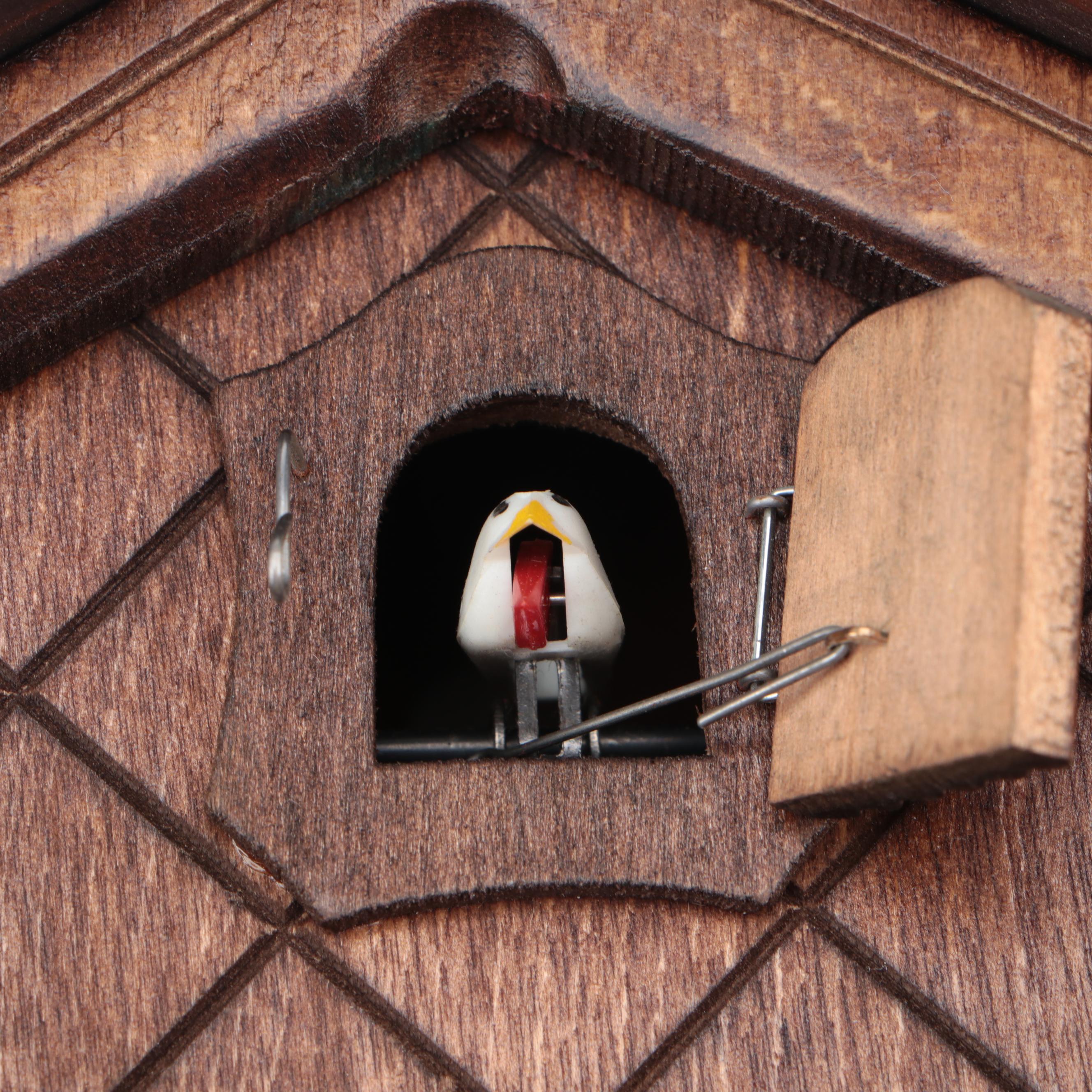 Schneider Sohne Carved Wood Cuckoo Clock