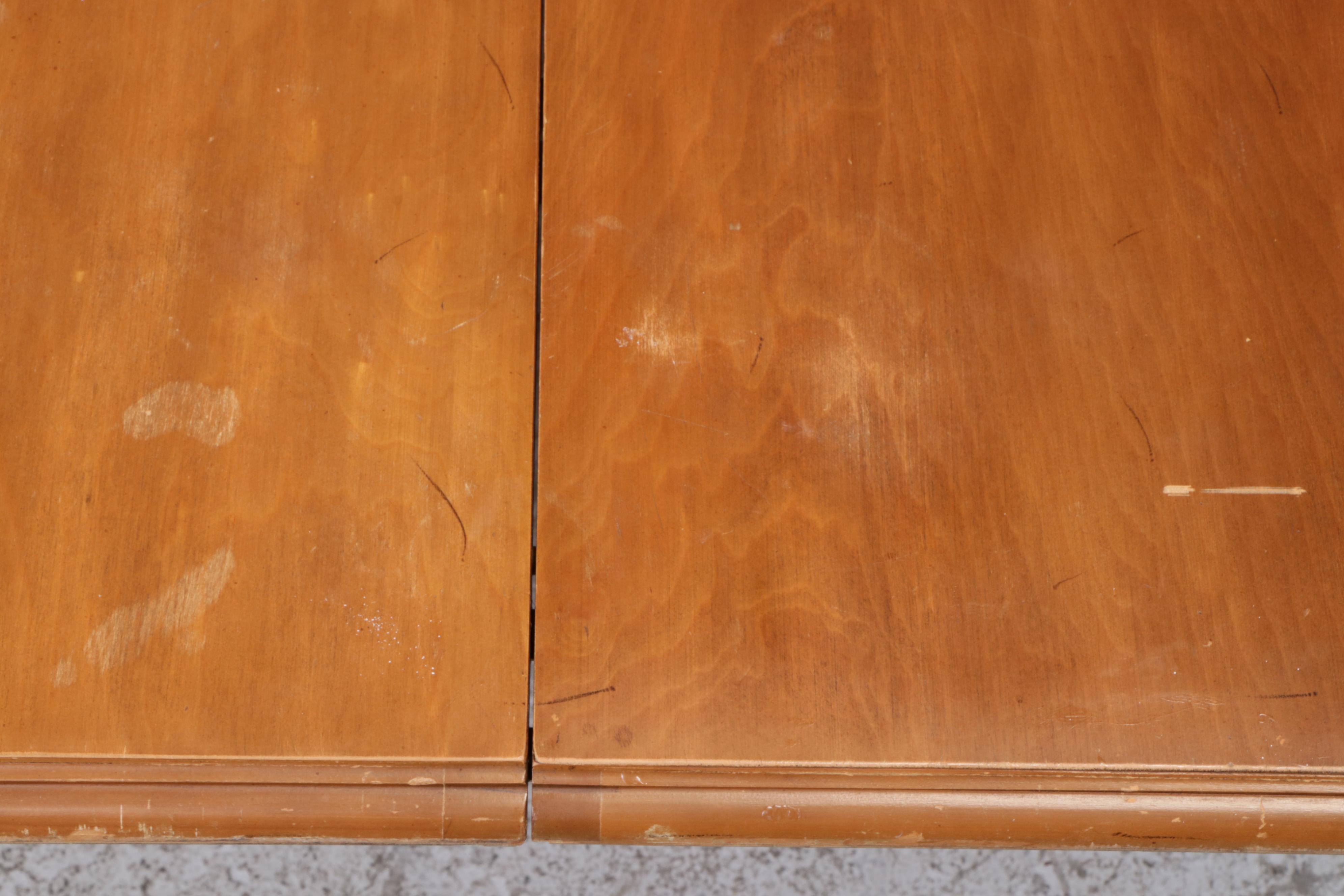 French Provincial Style Maple Dining Table