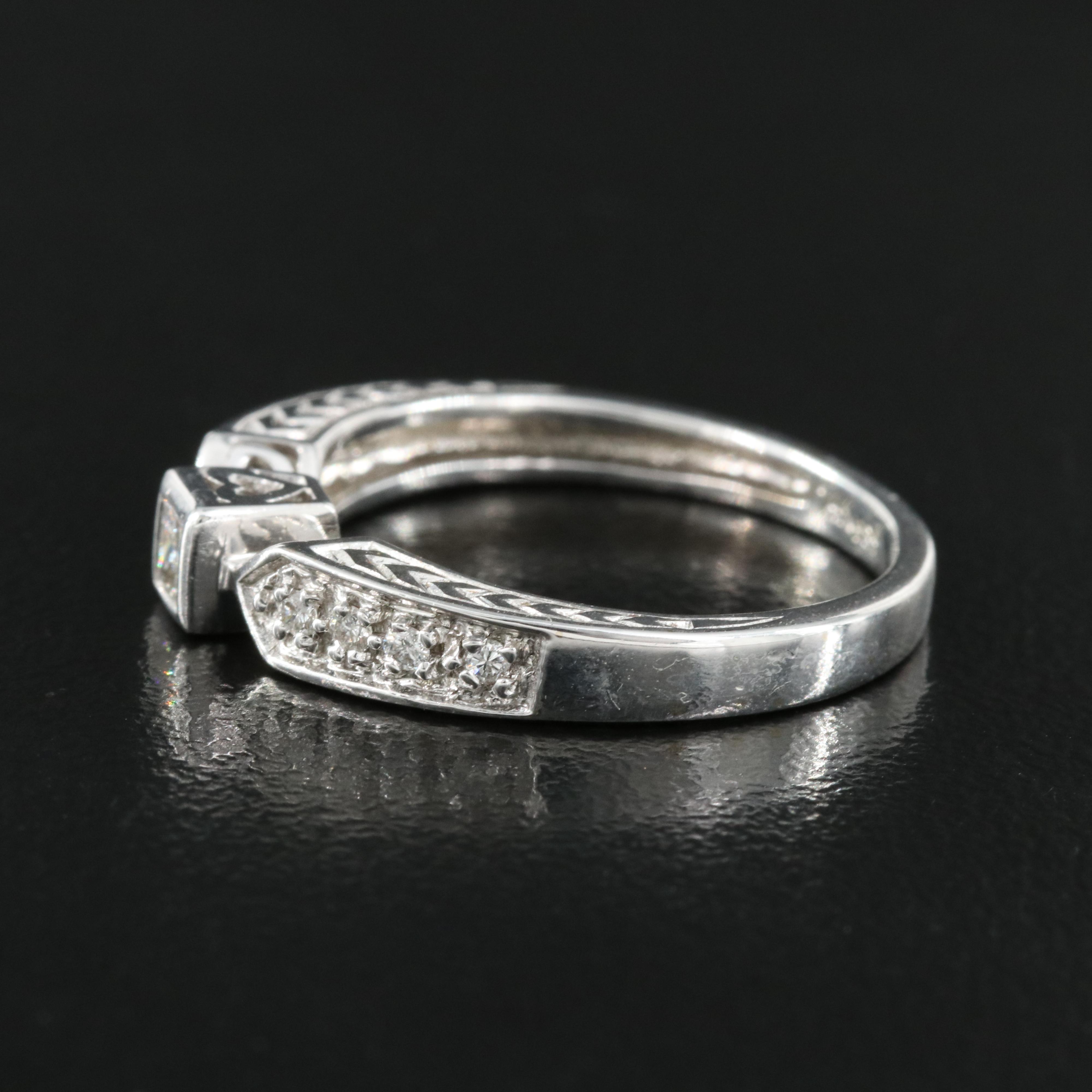 14K Diamond Ring