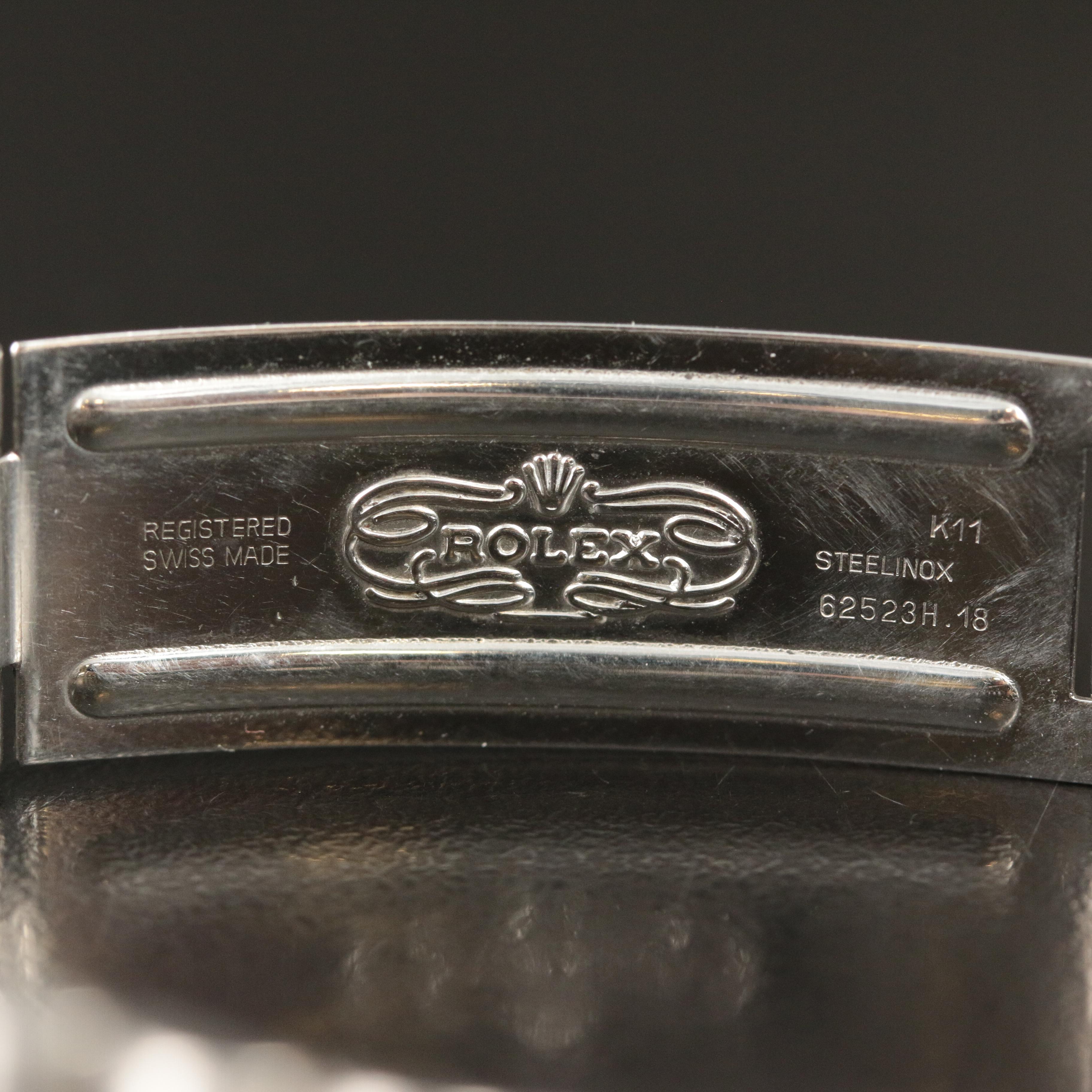 1986 Rolex Oyster Perpetual Tapestry Dial Datejust Watch