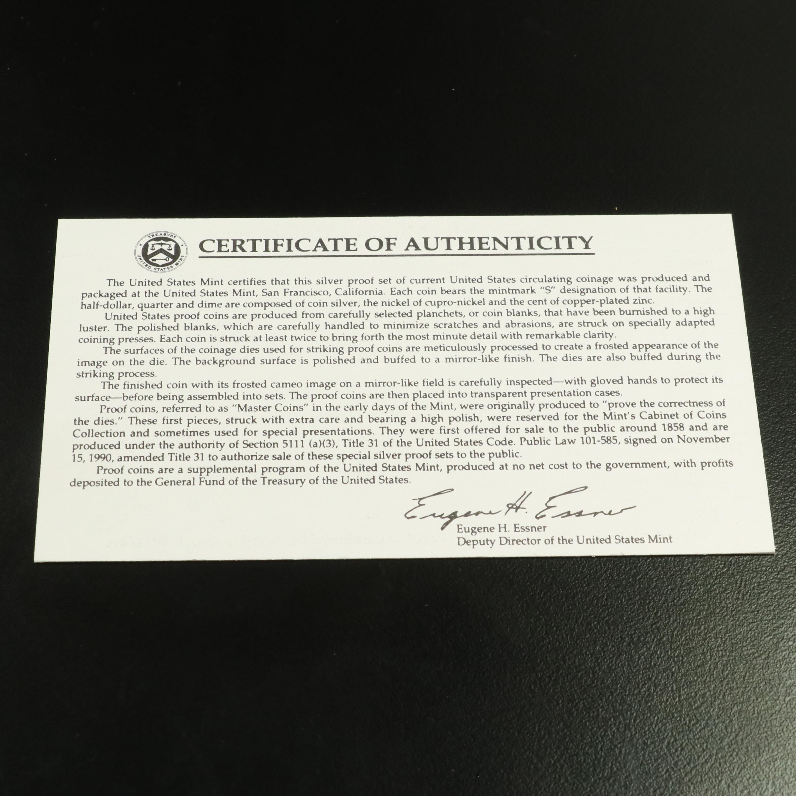 Collection of Sixteen Different Proof Sets Including 1992 Silver