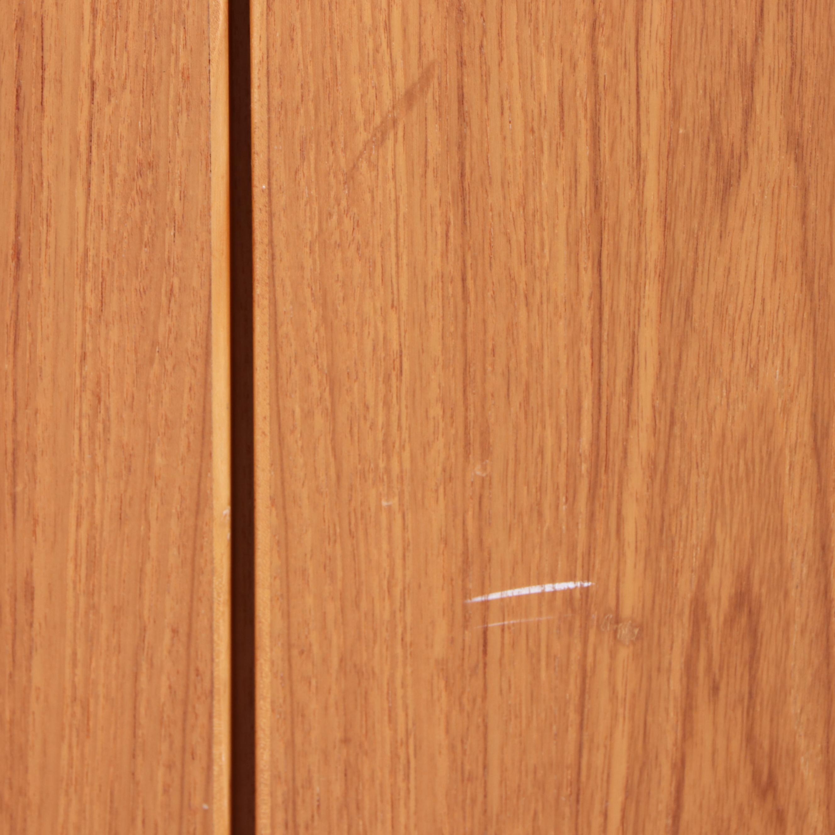 Skovby Danish Modern Teak Two-Piece China Cabinet