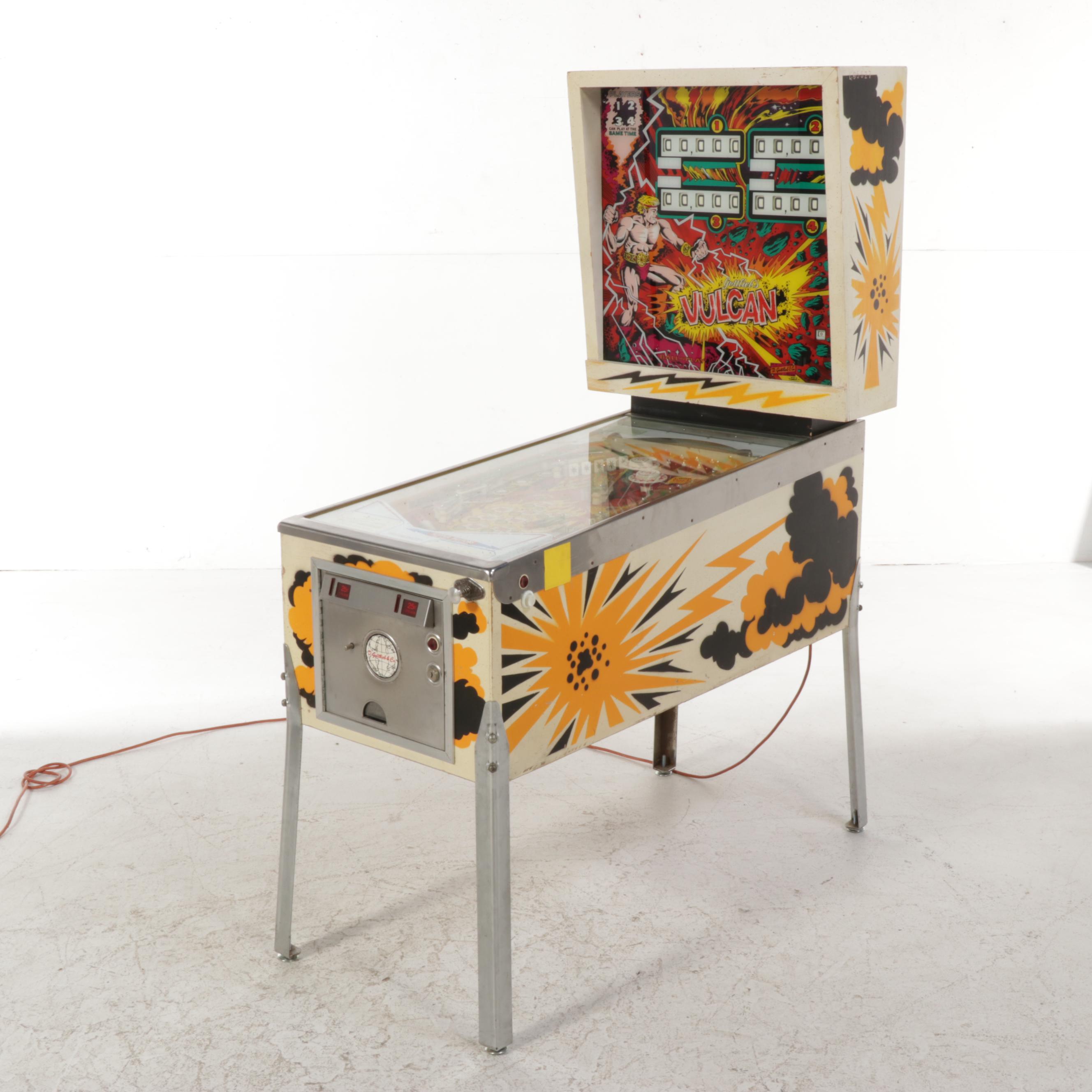 D. Gottlieb & Co. "Vulcan" Pinball Machine