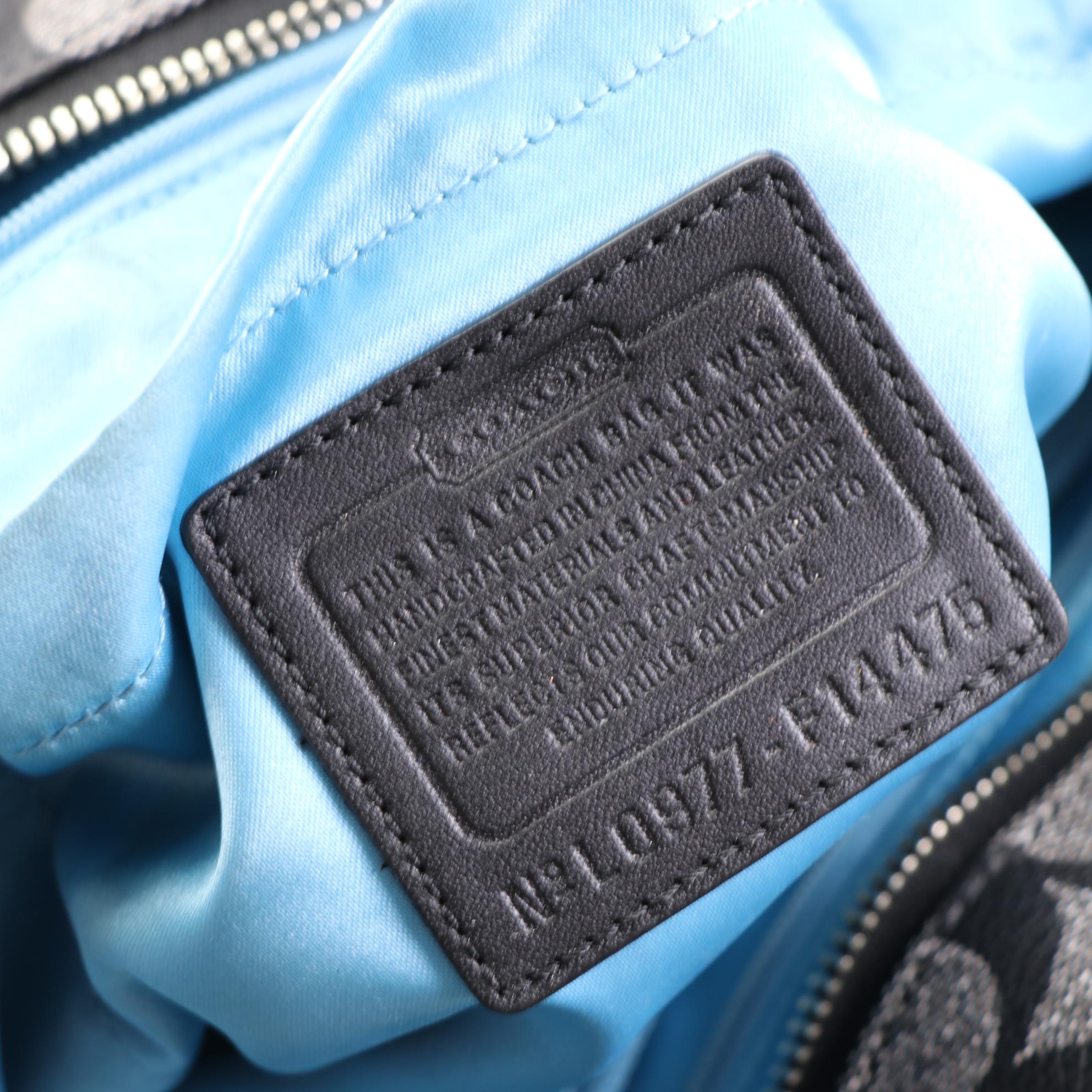 Coach Tote Bag Trio in Signature Canvas, Coated Canvas, and Tan Leather