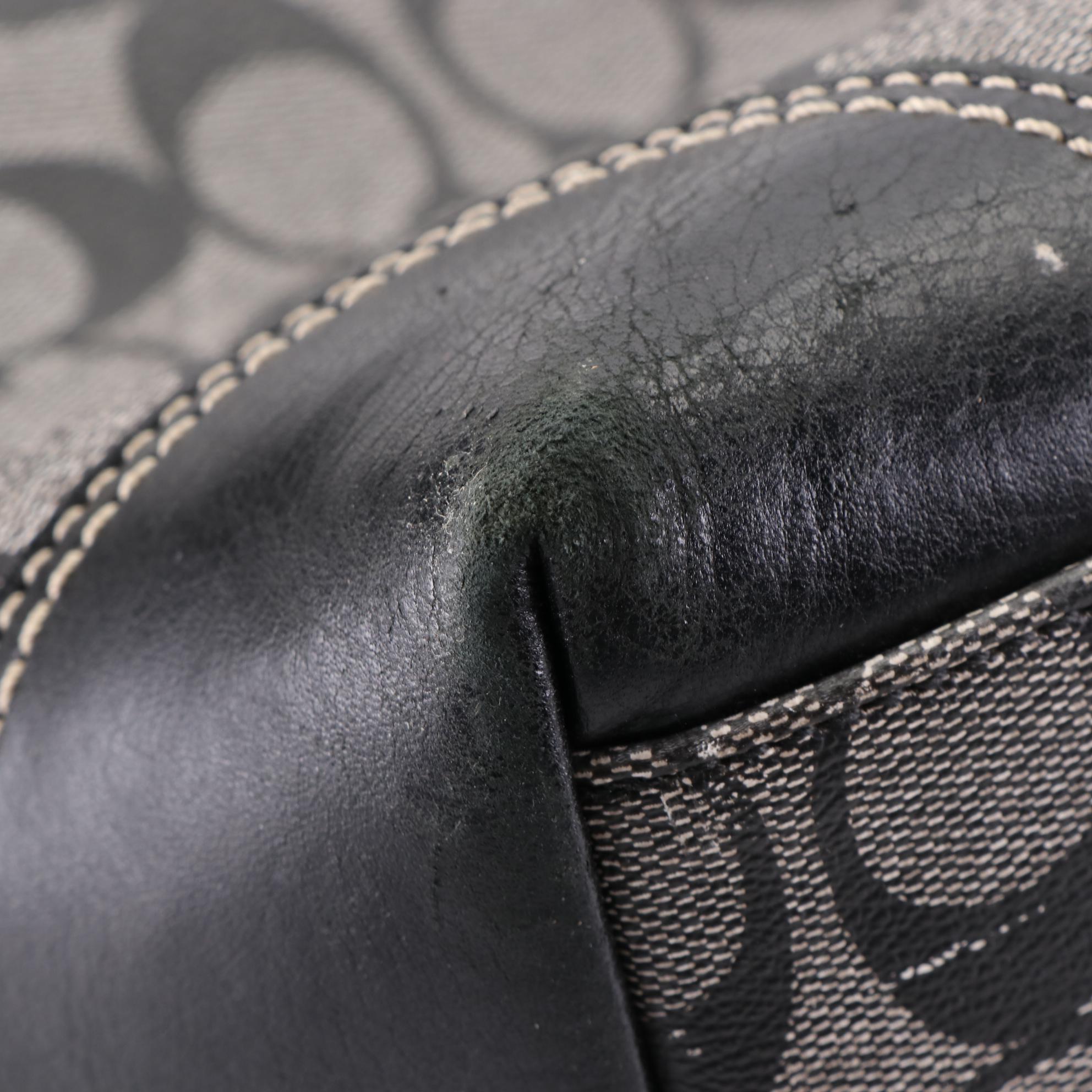 Coach Tote Bag Trio in Signature Canvas, Coated Canvas, and Tan Leather