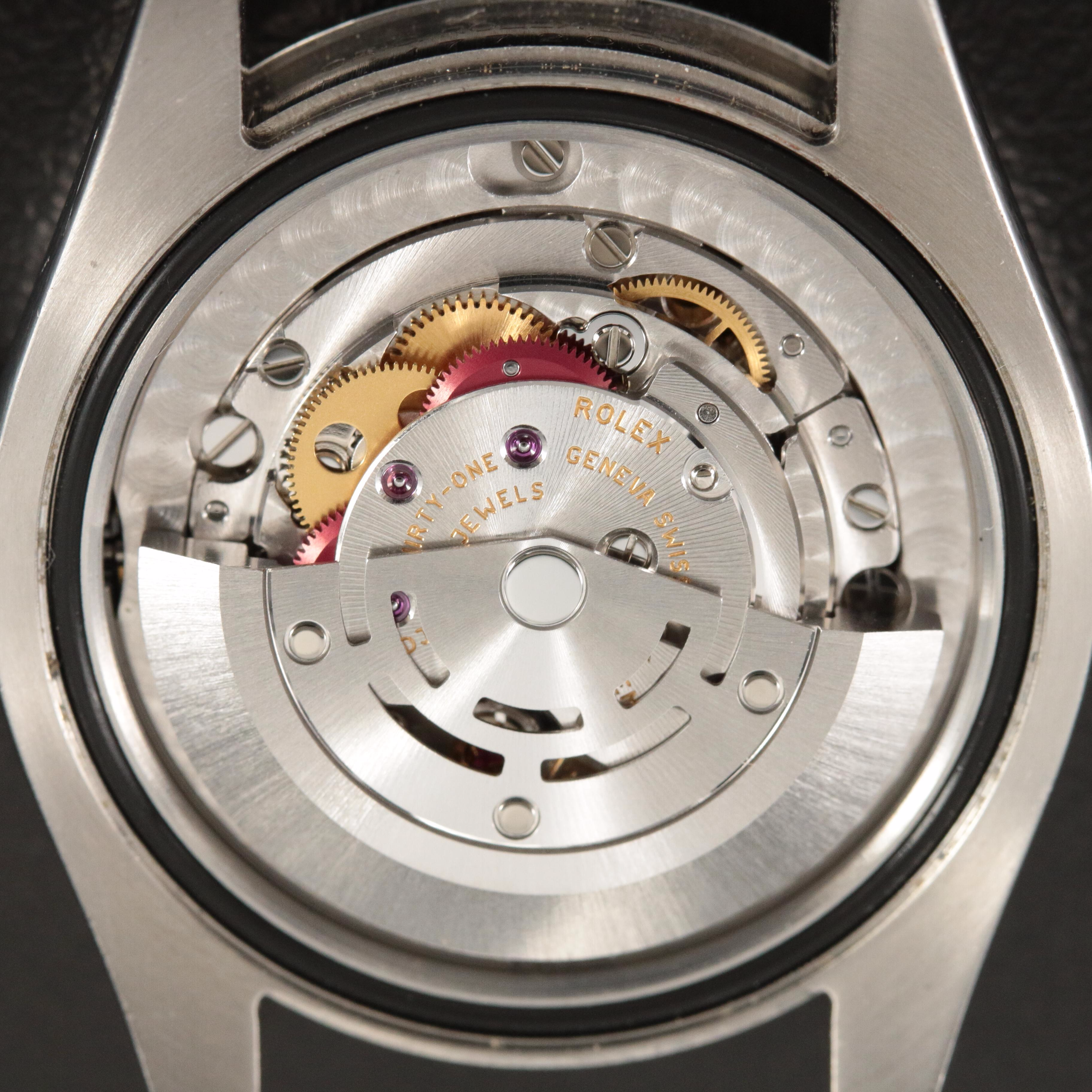 Rolex Oyster Perpetual 31MM Red Grape Roman Dial Watch