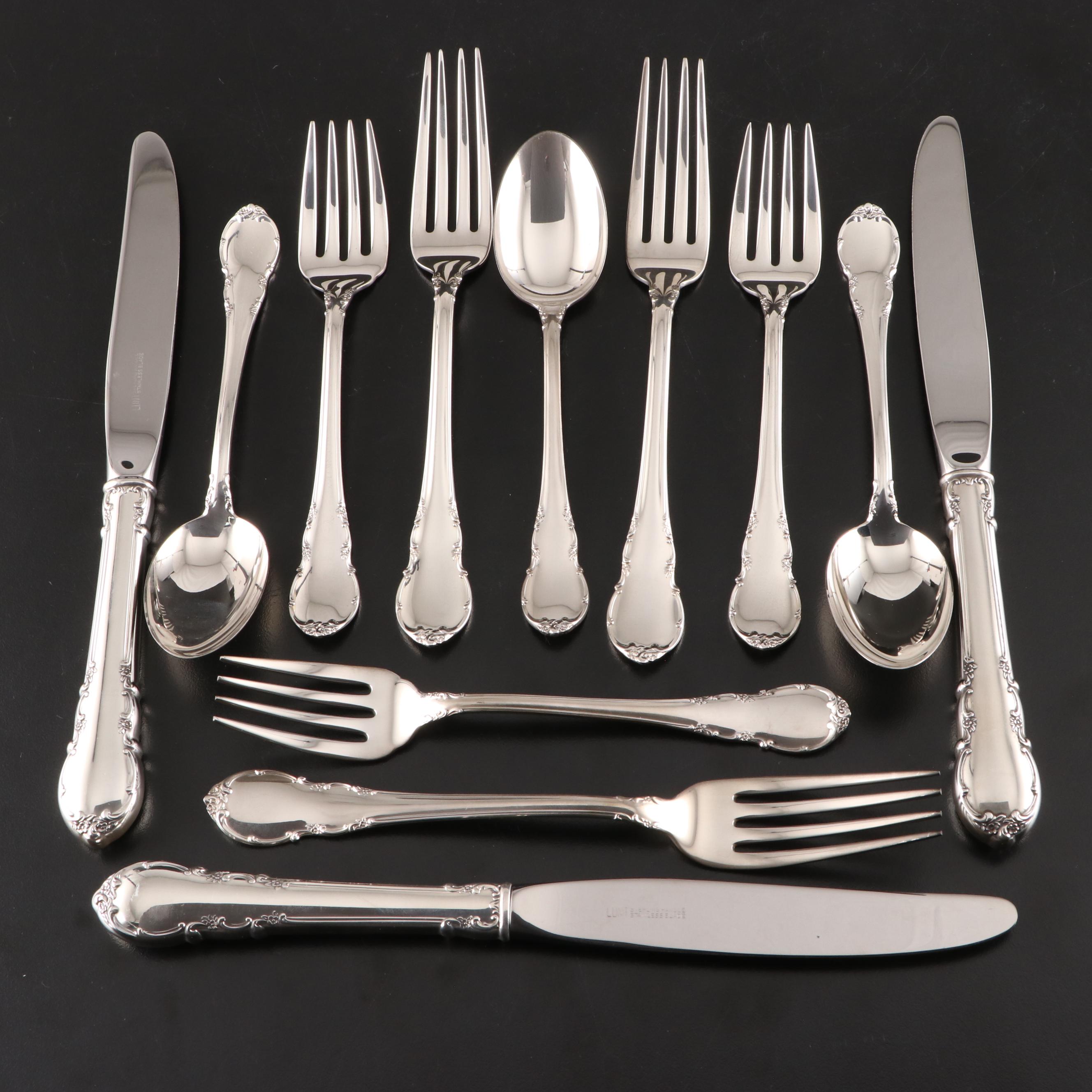 Lunt "Modern Victorian" Sterling Silver Flatware