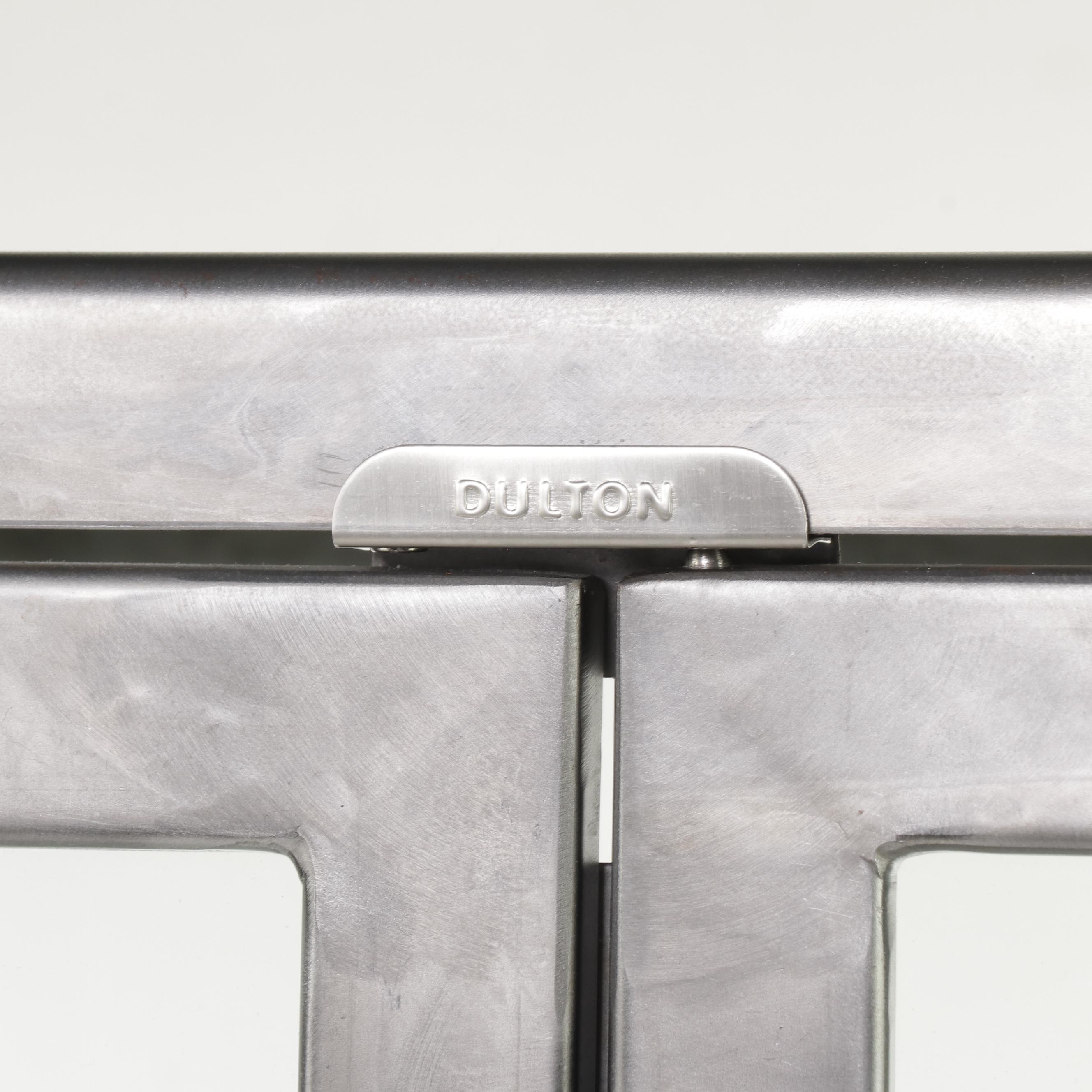 Dulton Industrial Style Metal and Glass Display Cabinet